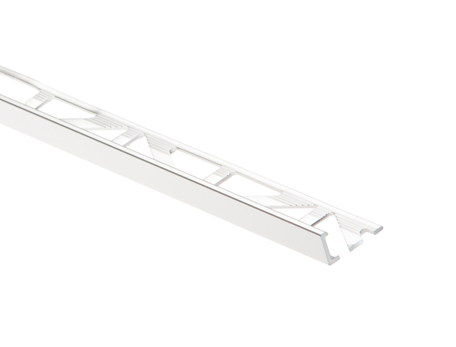 Profil do glazury Aaluminium narożny 12 mm / 2.5 m Srebrny poler Cezar