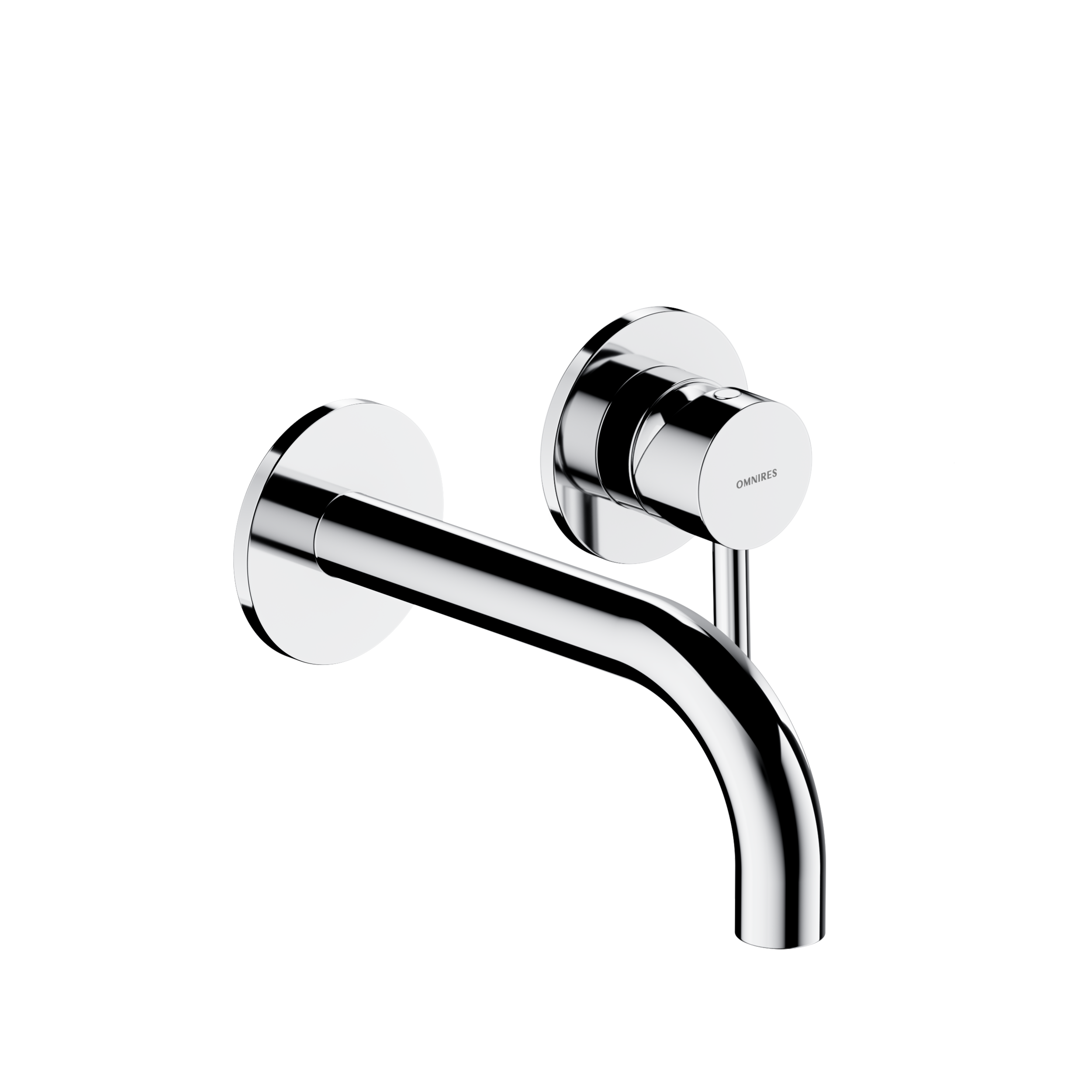 Bateria umywalkowa podtynkowa głowica 40 mm chrom Simplon Omnires