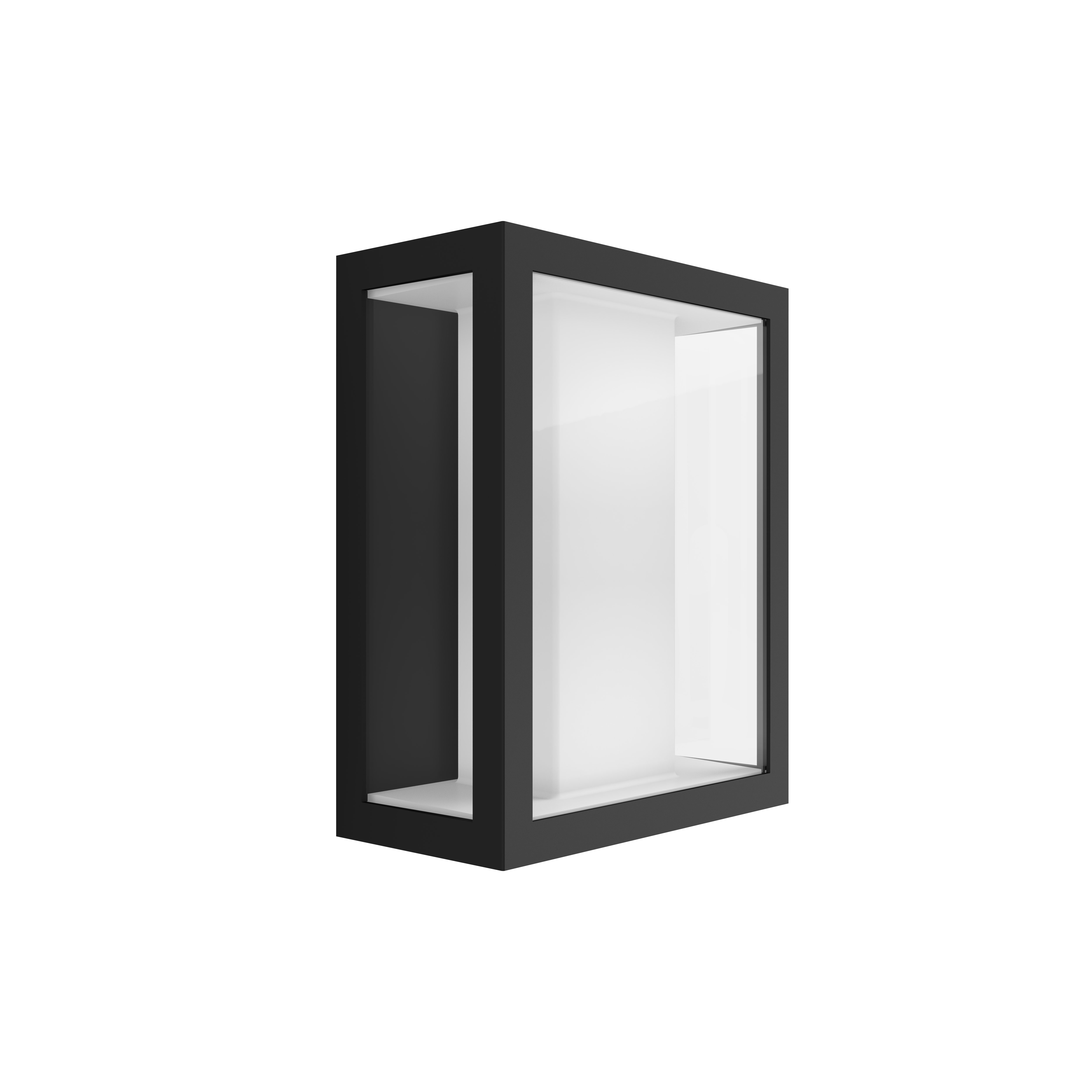 Aplique de exterior led philips imprex negro