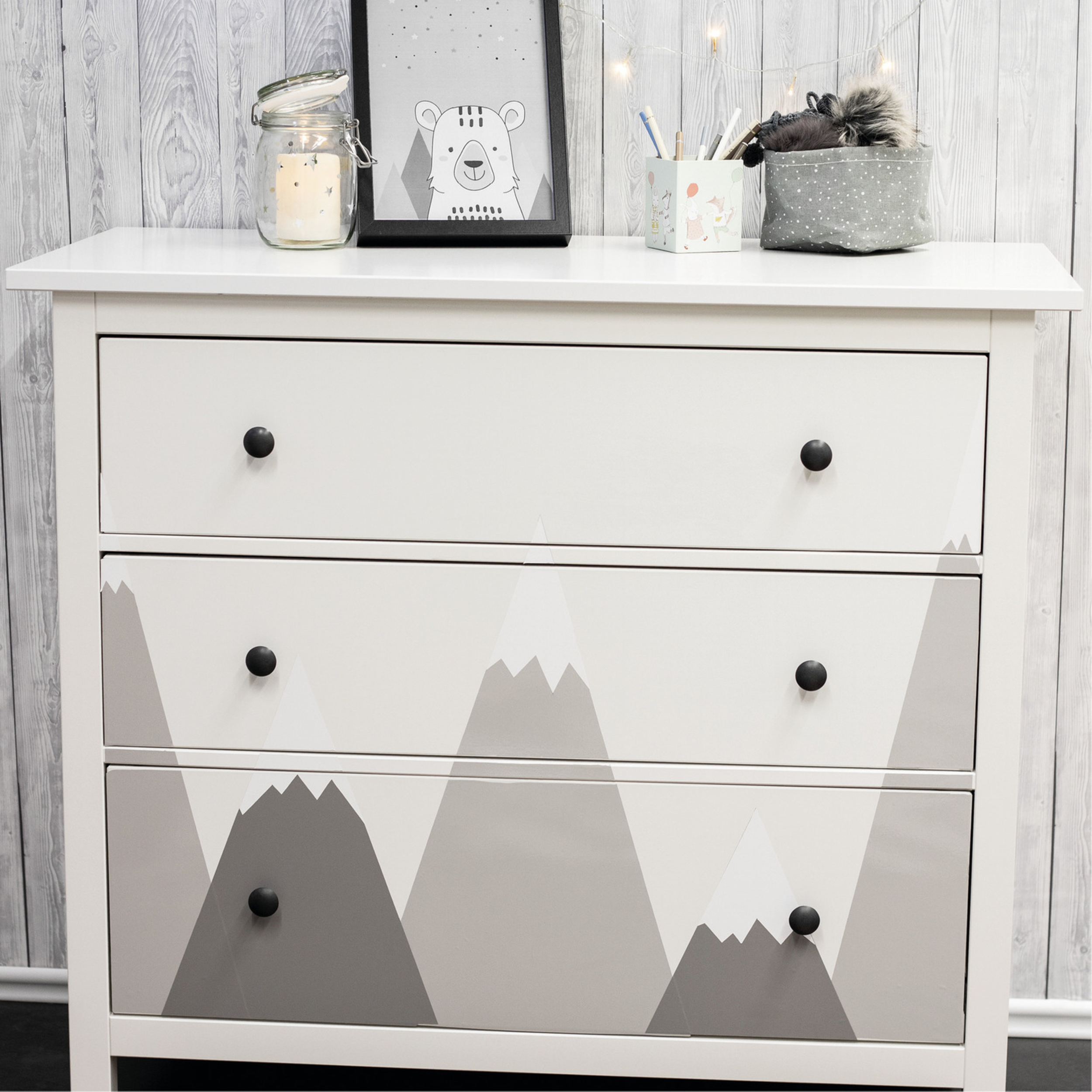 Okleina jednolita biała 45 x 200 cm matowa - 2