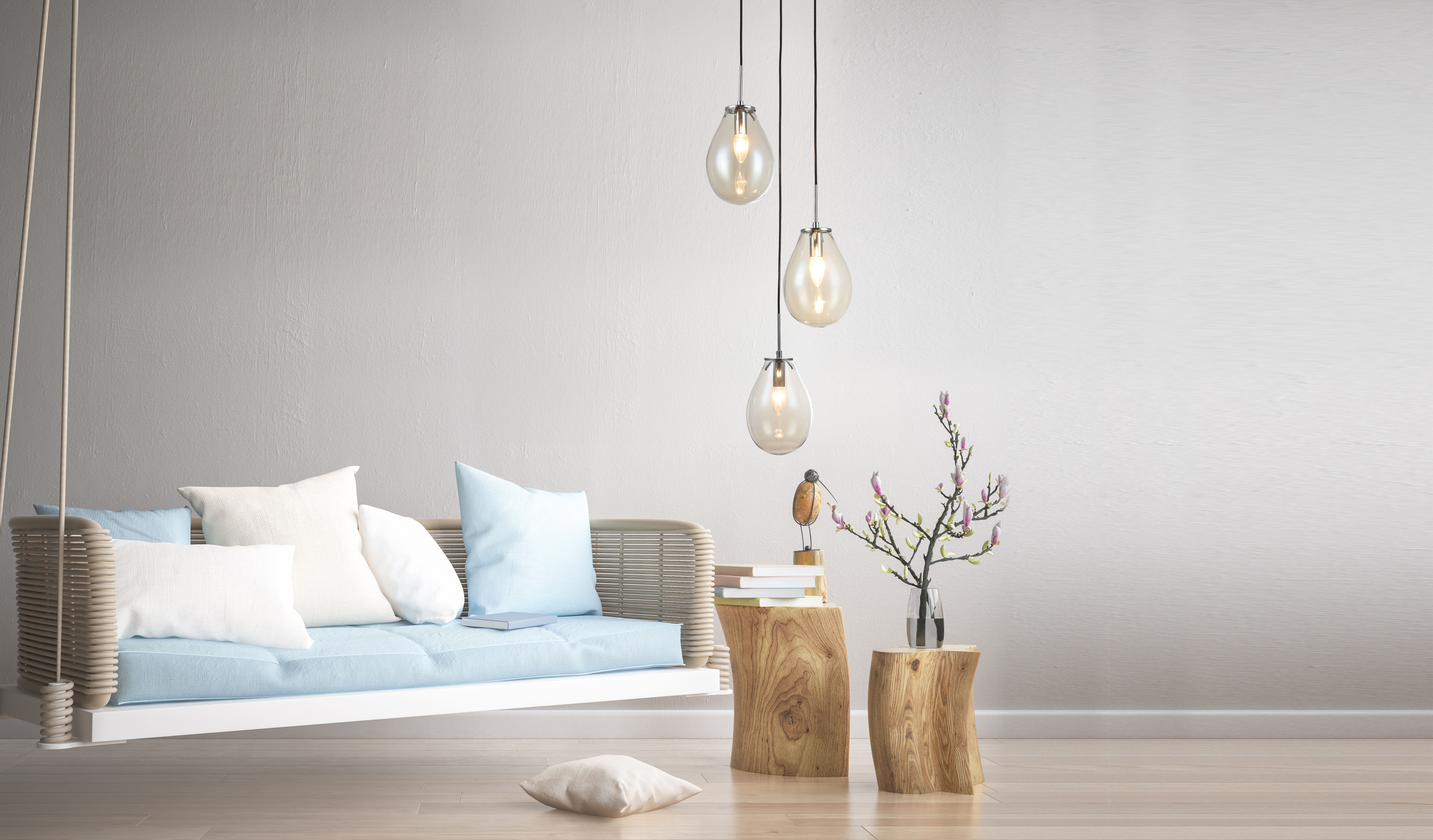 Lampa wisząca Fondi transparentna E14 Light Prestige - 3