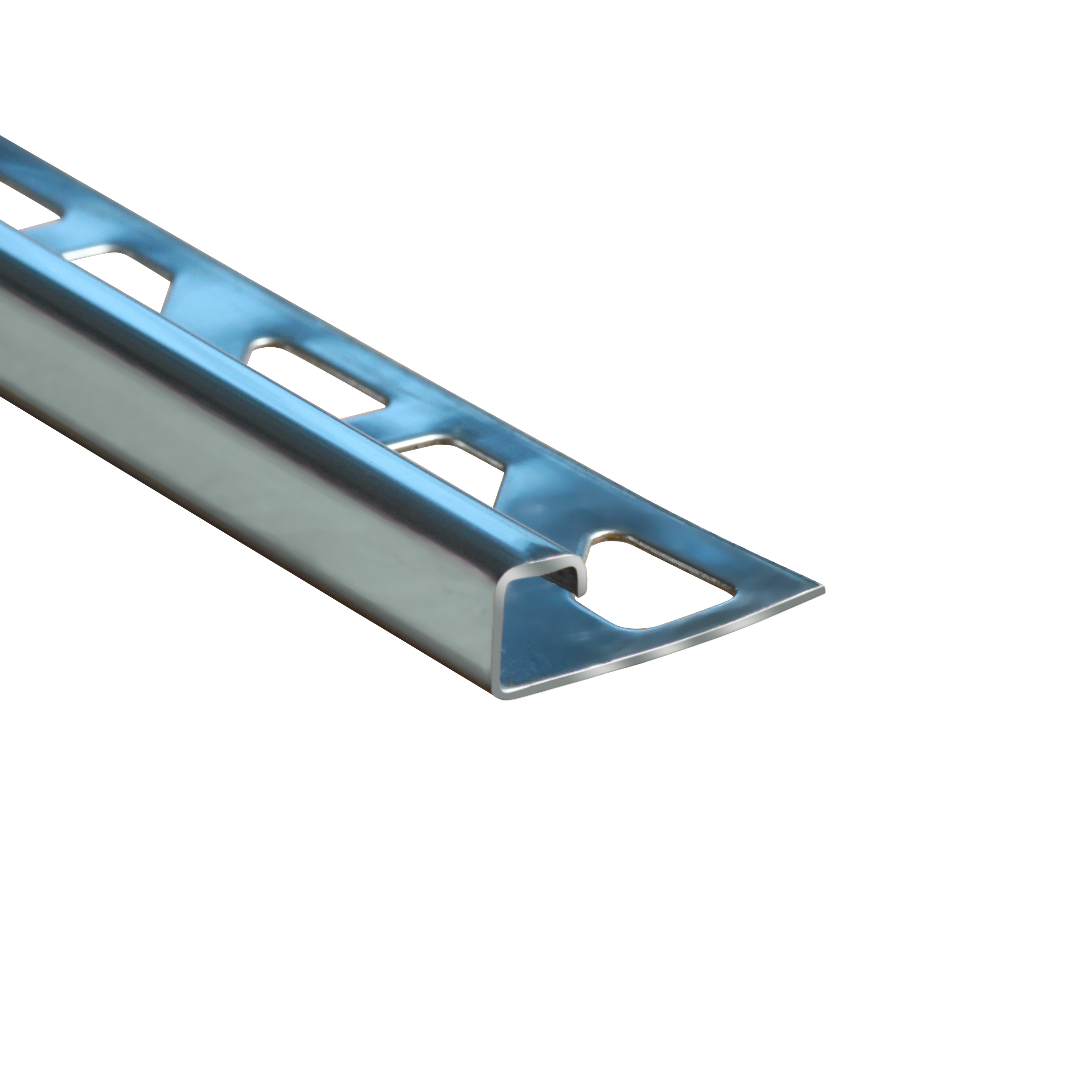 Profil wykończeniowy zewnętrzny 10 mm / 2.5 m Srebrny Standers
