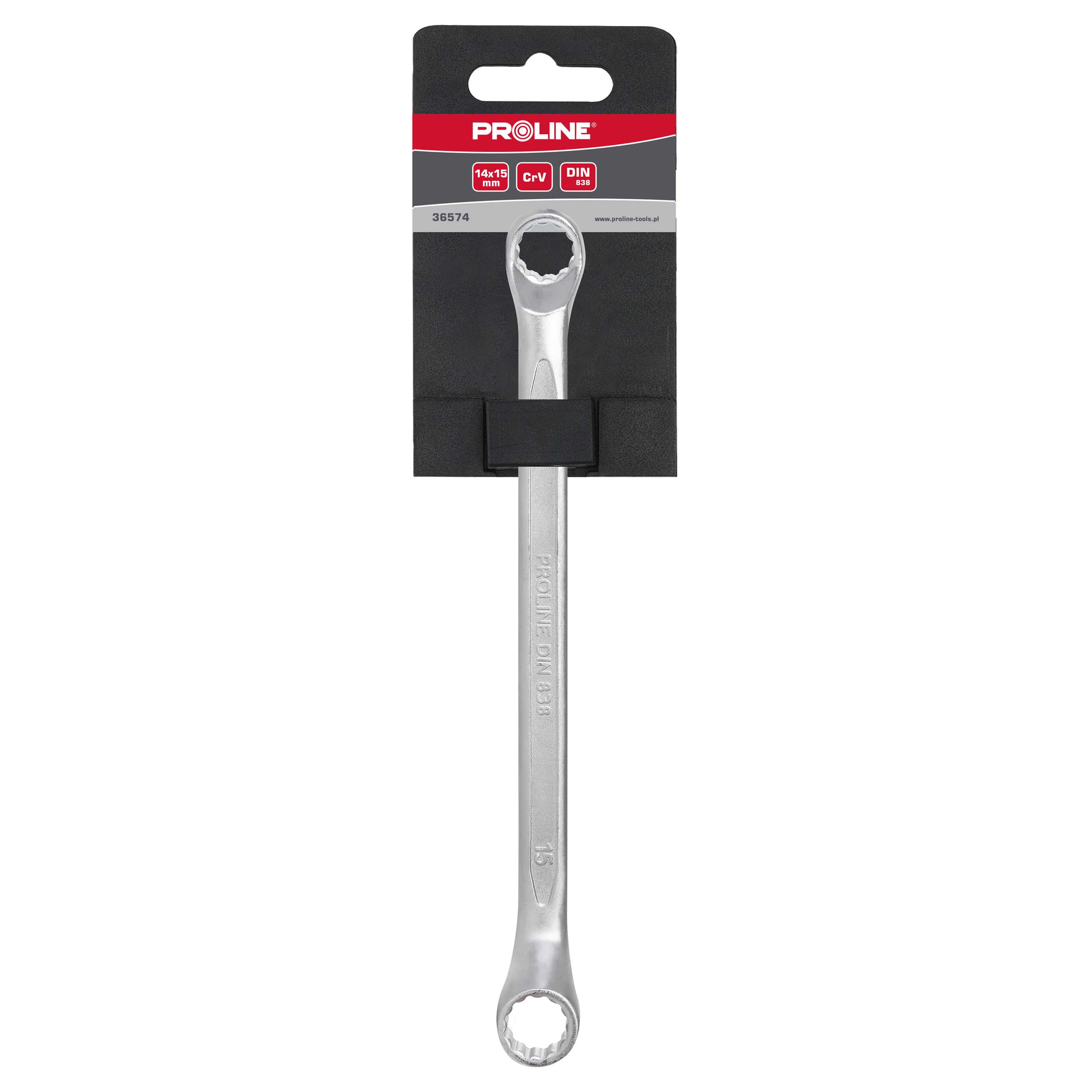 Klucz oczkowy-odgięty CV 14 x 15 mm Proline - 3