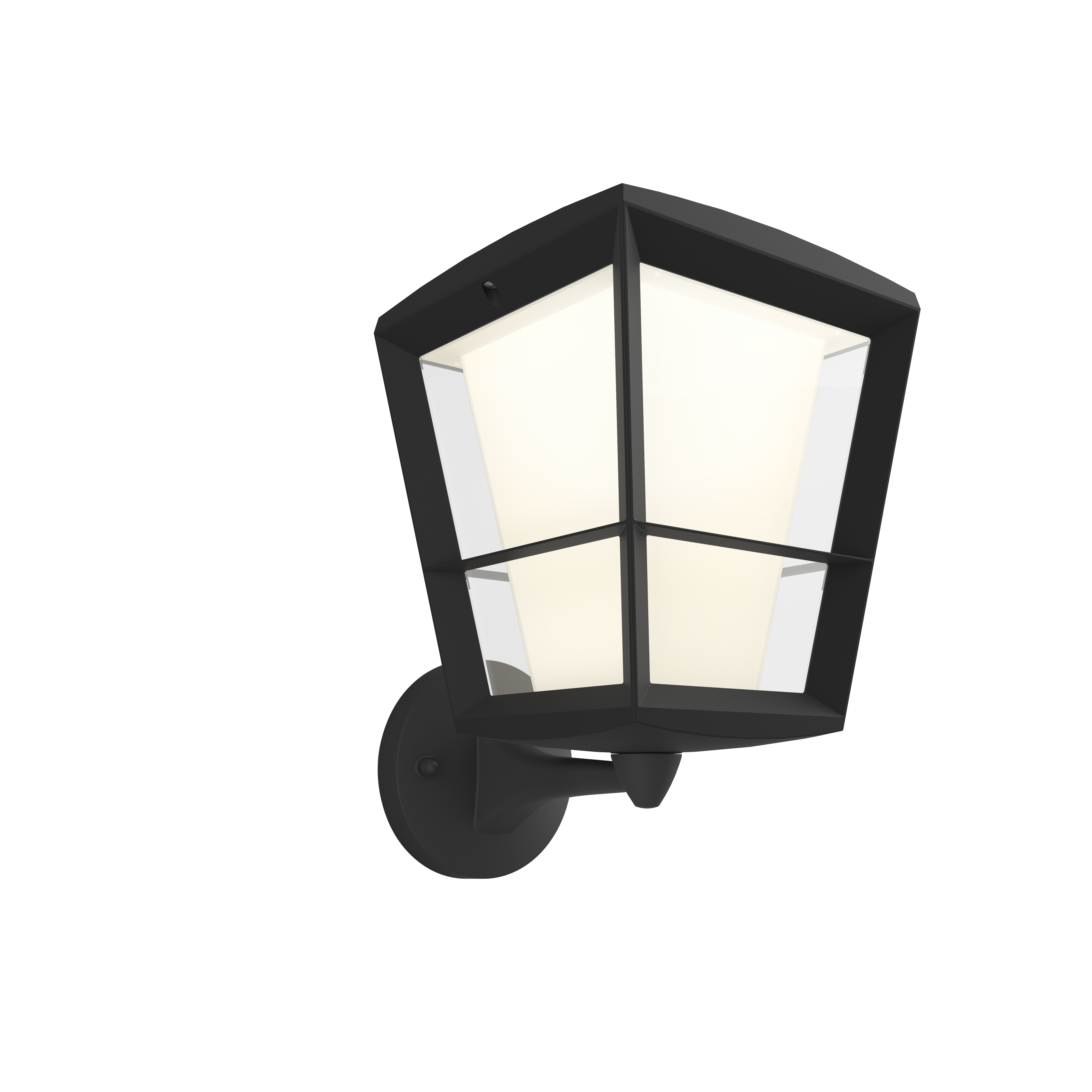 Kinkiet zewnętrzny Econic IP44 15W RGBW czarny LED Philips Hue