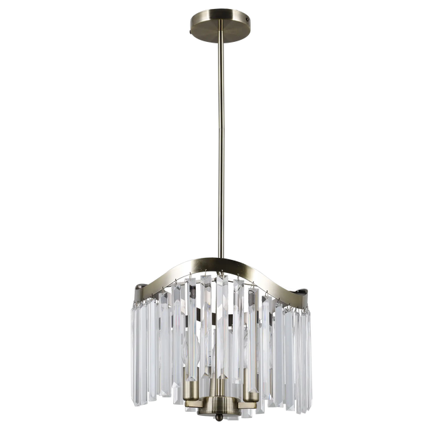 Lampa wisząca Sabriga patyna 3 x E14 Italux