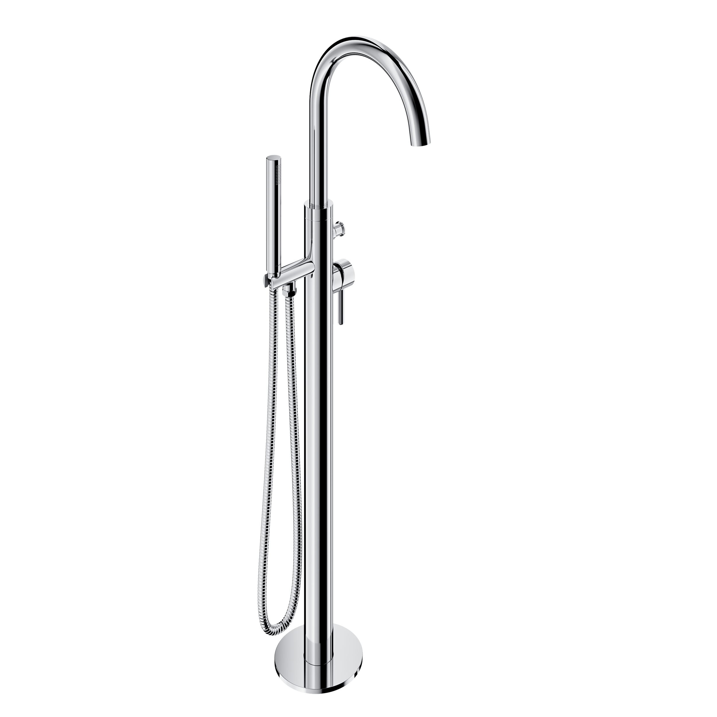 Bateria wannowa wolnostojąca chrom Simplon Omnires