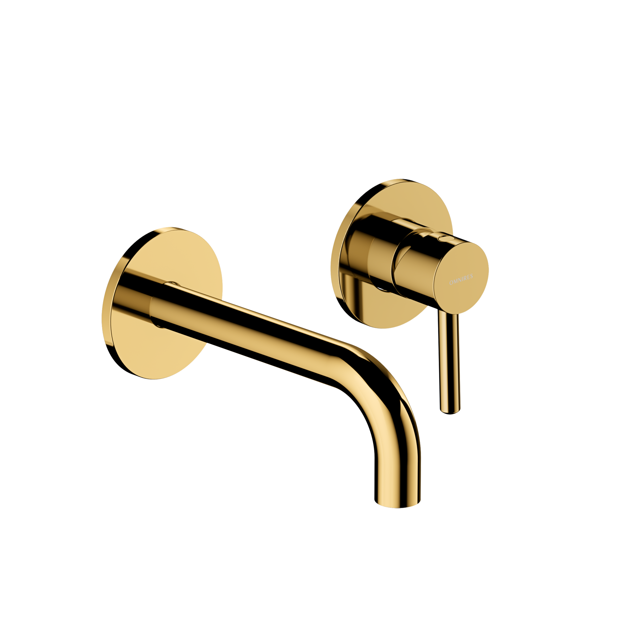 Bateria umywalkowa podtynkowa złota Simplon Omnires