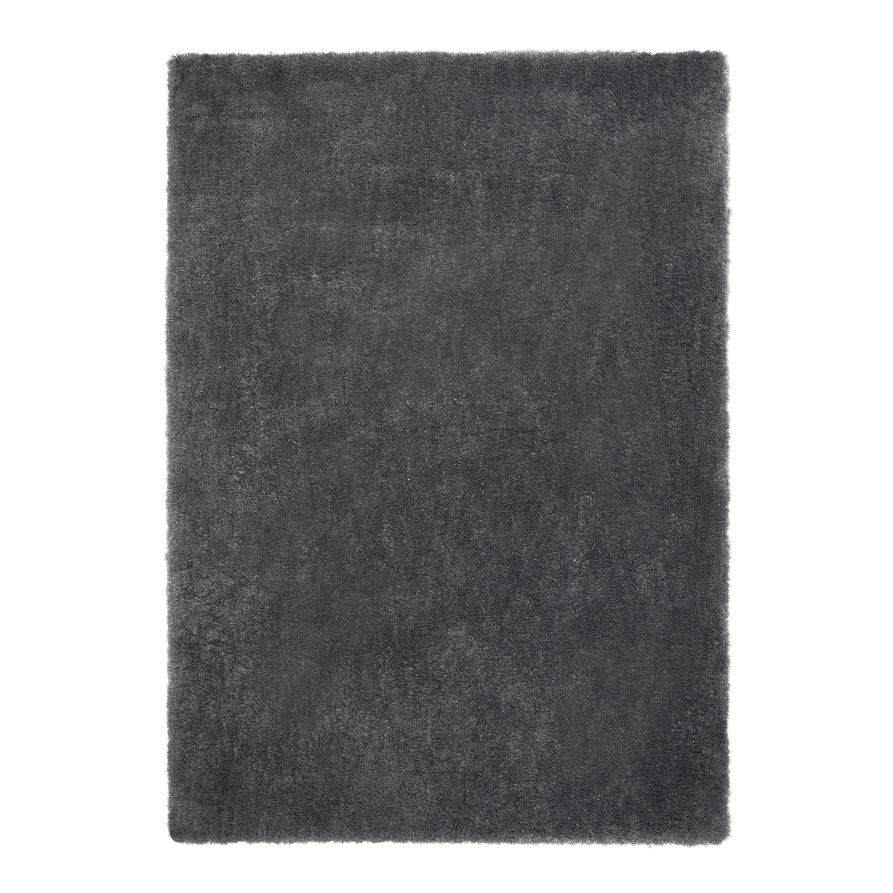 Alfombra poliéster alaric 120x170cm pelo largo inspire liso gris