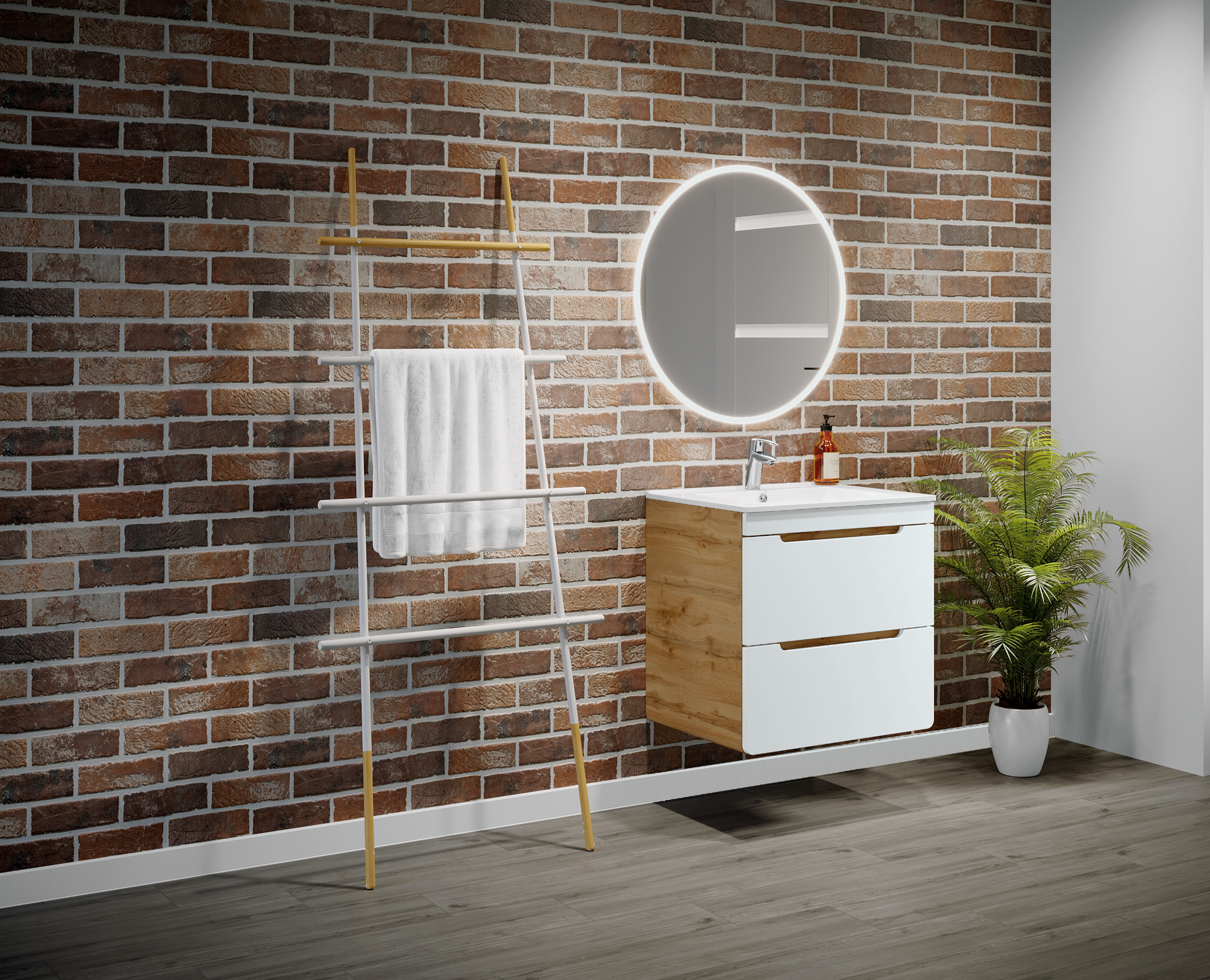 Szafka pod umywalkę Aruba 60 Tandem Blum System Comad - 6