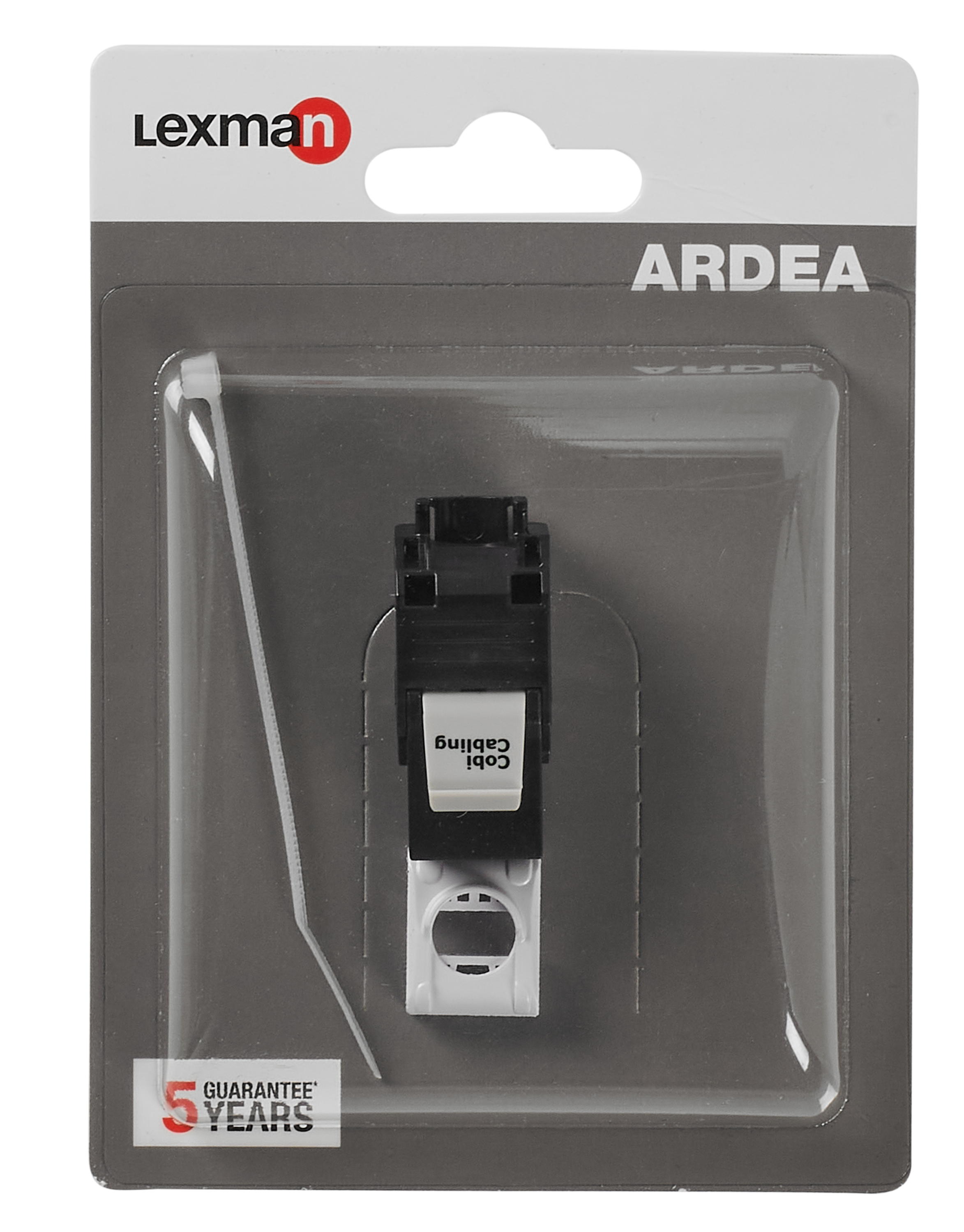 Moduł wymienny RJ45 Ardea Czarny LEXMAN - 2