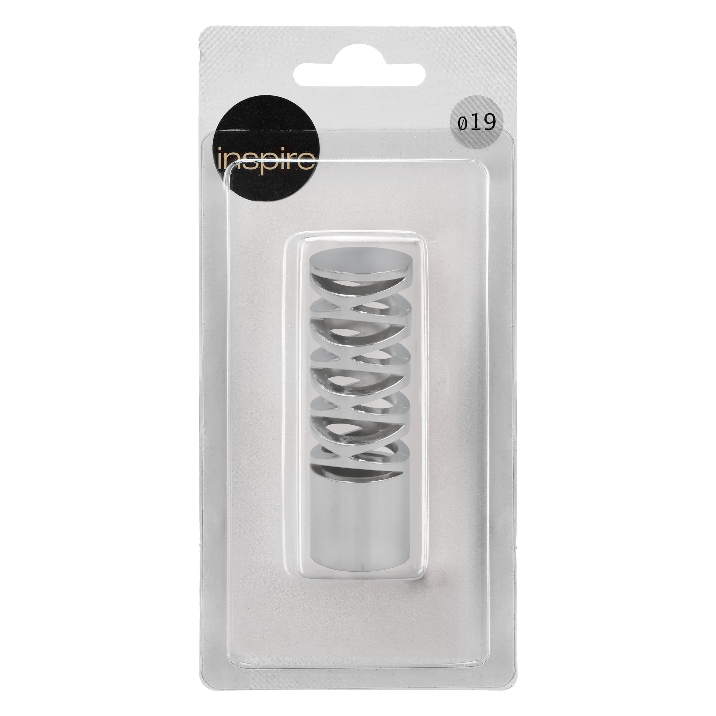 Końcówka do karnisza Jewel chrom 19 mm Inspire - 3