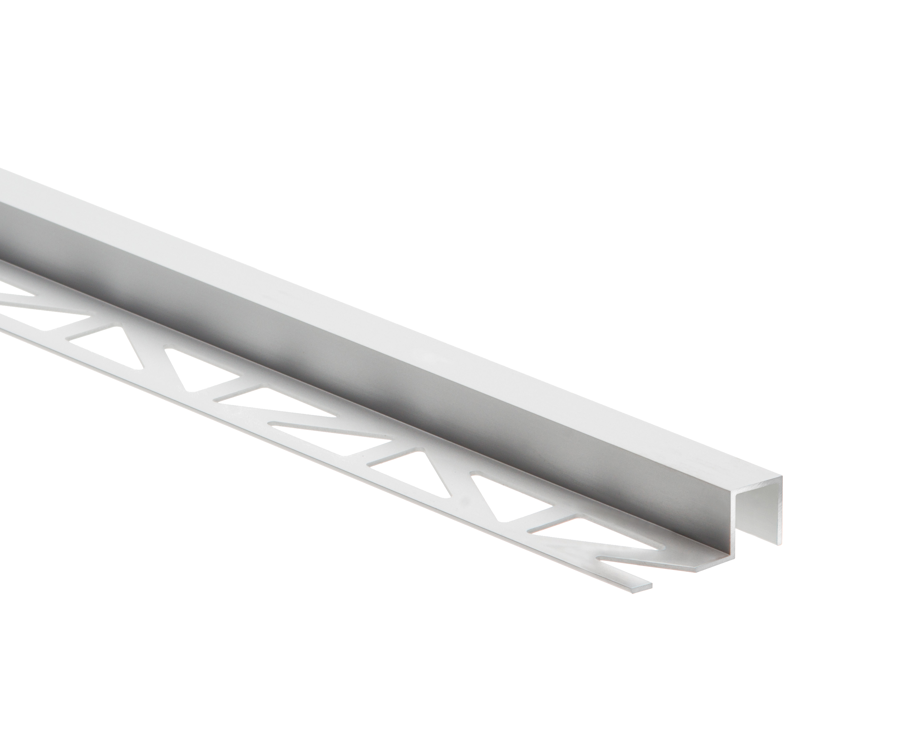Profil wykończeniowy aluminium kwadrat 8 X 10 mm / 2.5 m Srebrny Standers