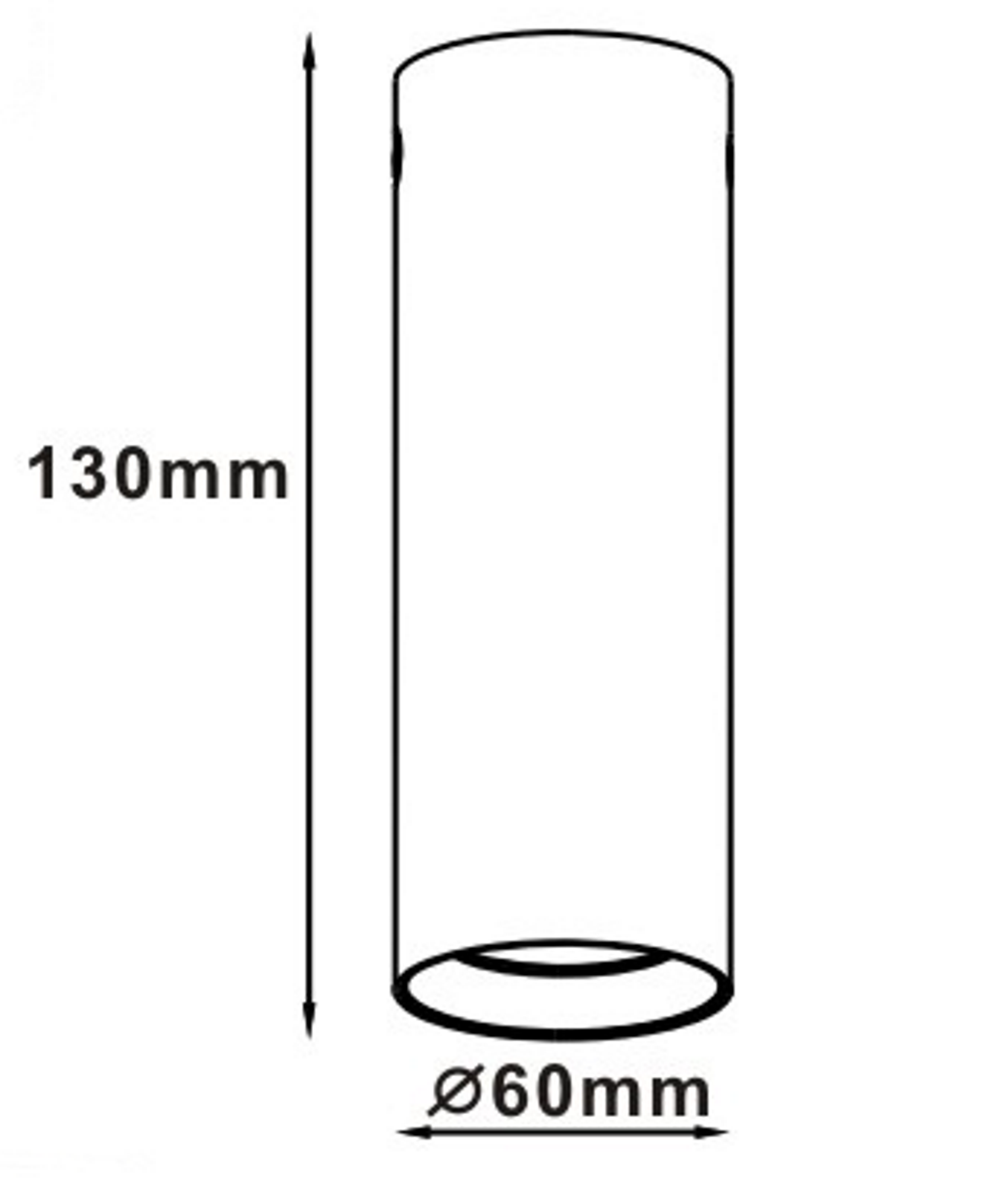 Oprawa natynkowa MANACOR IP20 wys. 13 cm śr. 6 cm biała GU10 LIGHT PRESTIGE - 5
