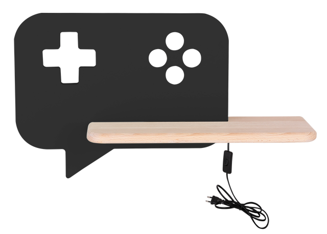 Kinkiet Console czarny LED Candellux