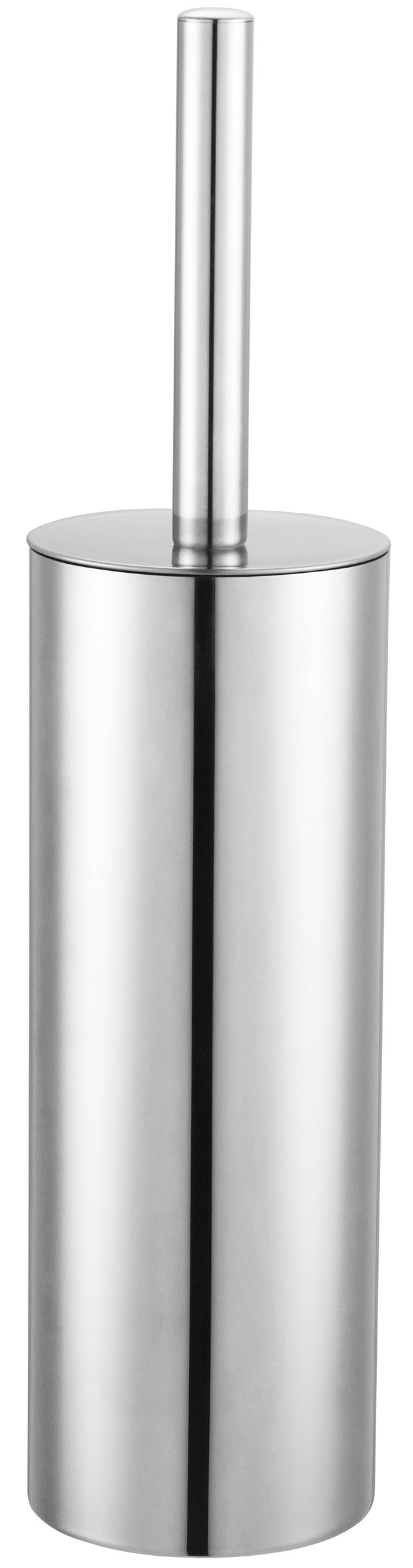 Portascopino spring H 38.2 cm in inox argento