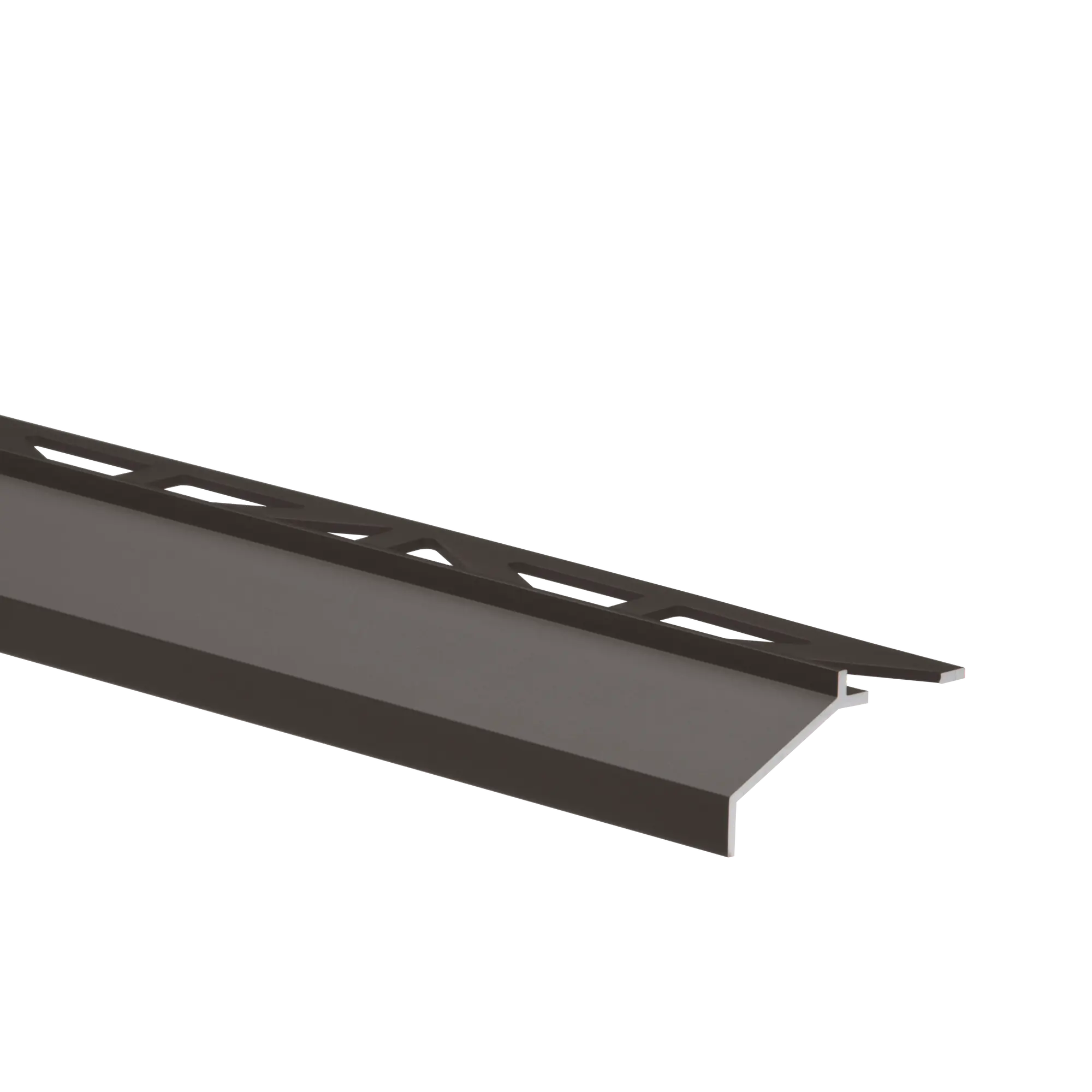 Profil okapowy aluminium 10 mm Oliwka 2.5 m Cezar