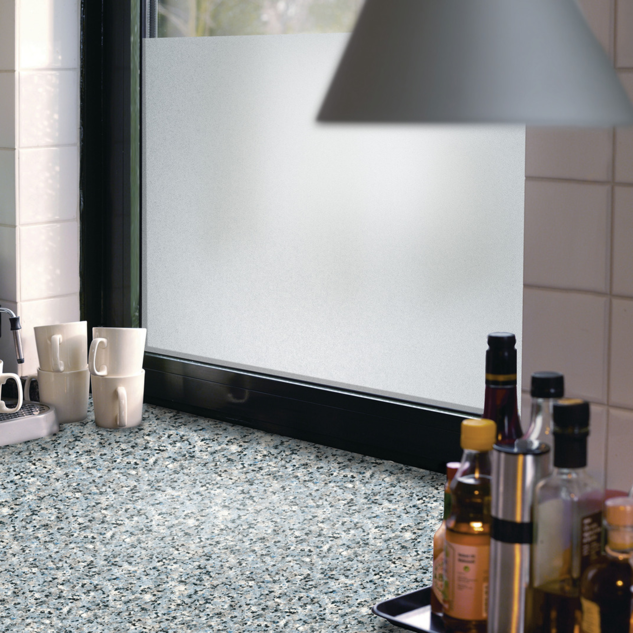 Okienna folia samoprzylepna Mrożona szyba 90 x 210 cm - 2