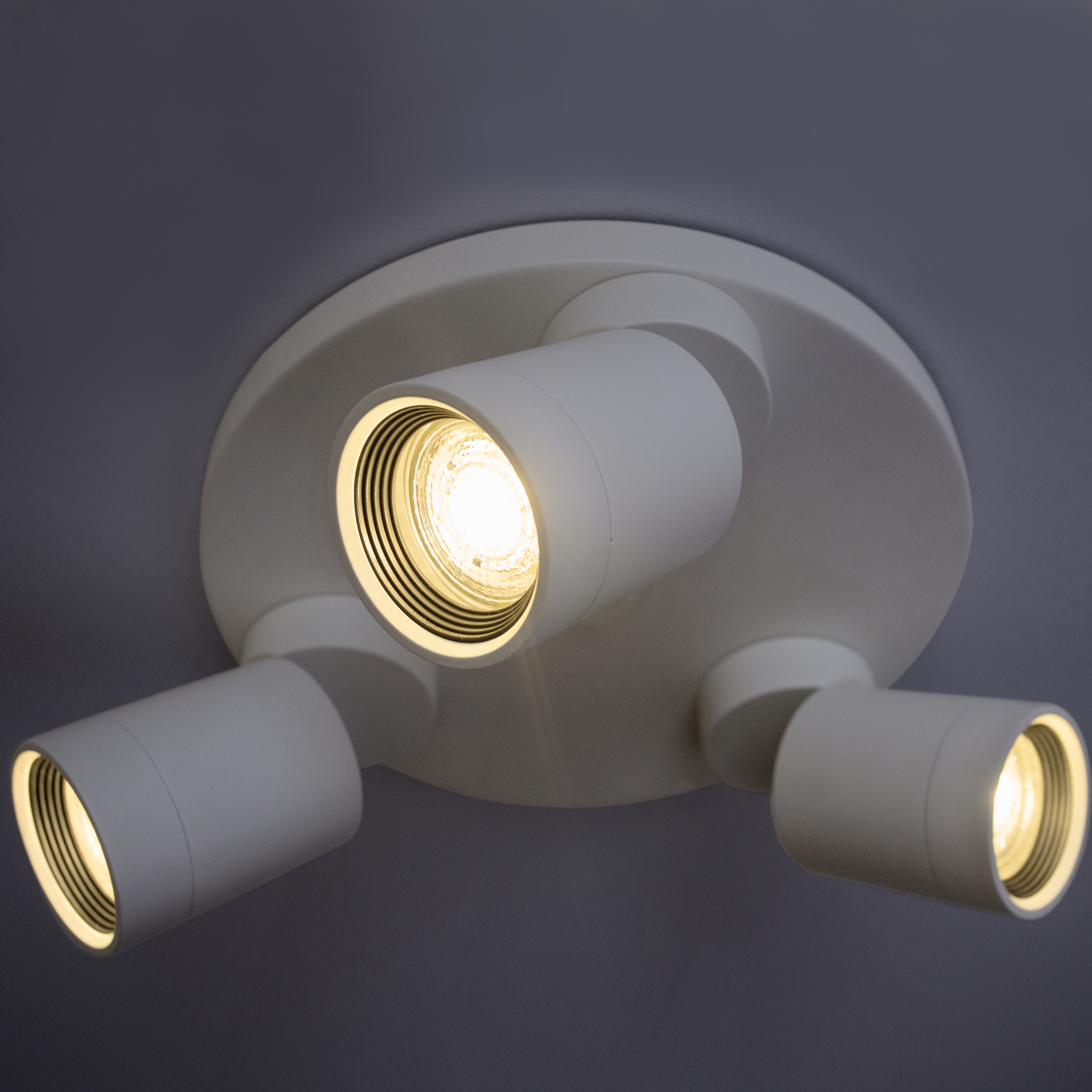 Set da 2 lampadine LED260252BOX2 LED, GU10 faretto, trasparente, 4.5W = 350 LM (equiv 50 W) classe energetica A, OSRAM - 3