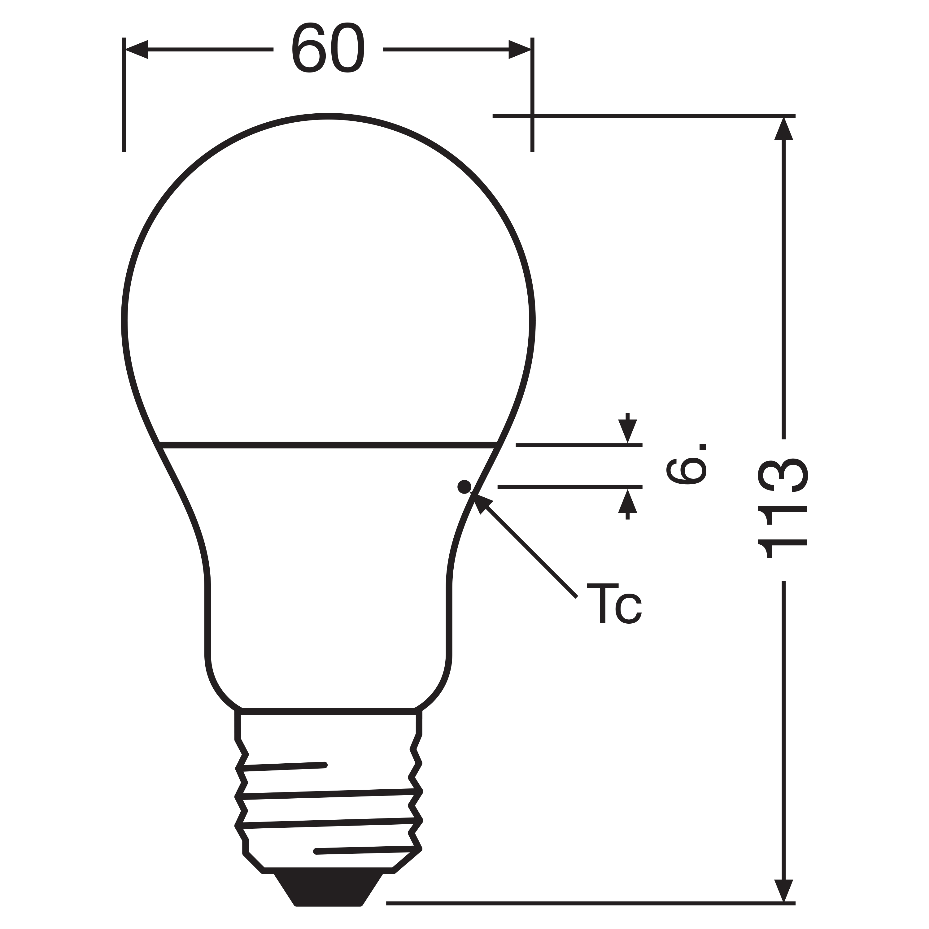 Lâmpada LED E27 standard 806LM branco policarbonato - 6