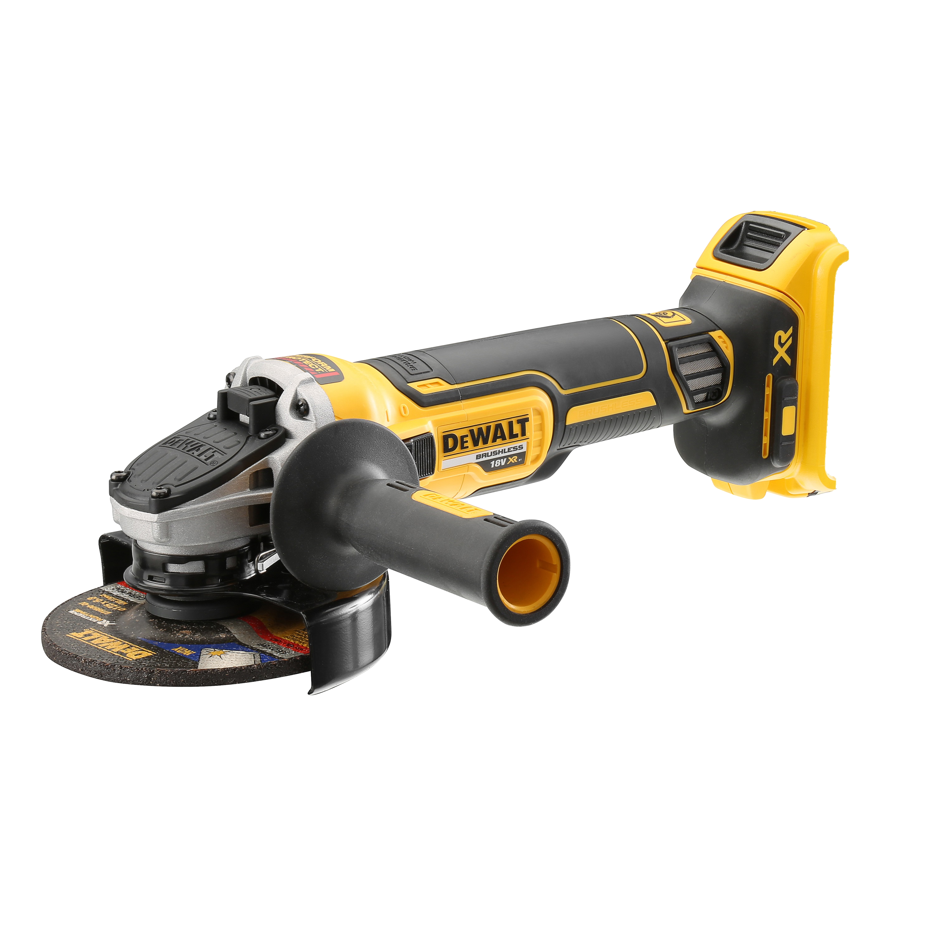 Szlifierka kątowa akumulatorowa 125 mm 18 V 0Aku Li-Ion DCG405N-XJ DeWalt