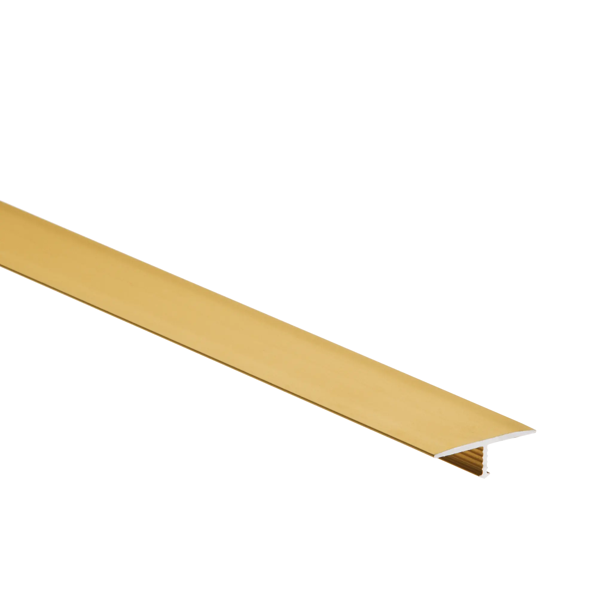 Profil wykończeniowy łączący aluminium T 26 mm / 2.5 m Złoty Cezar