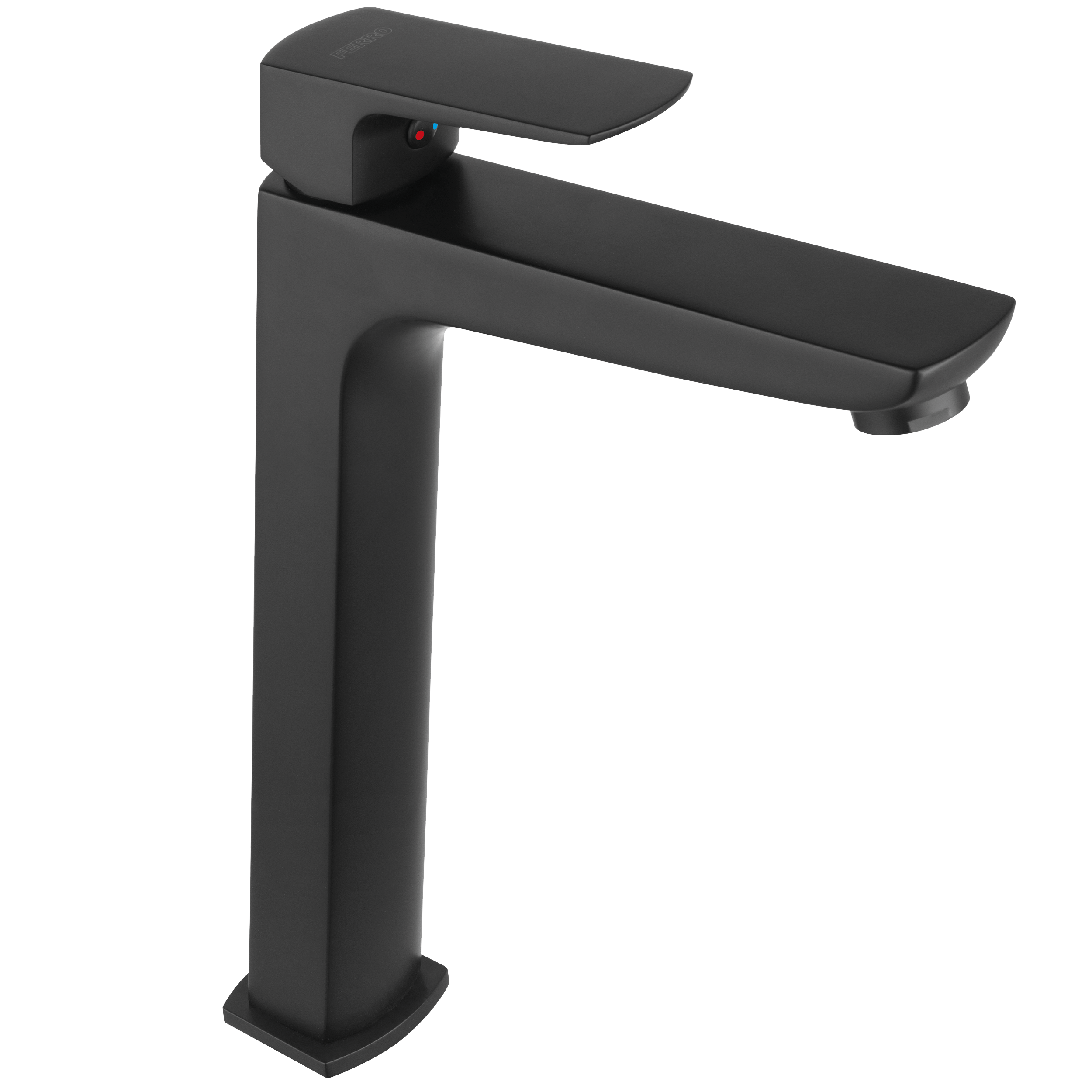 Bateria umywalkowa czarna 29 cm Lippi Eco Ferro