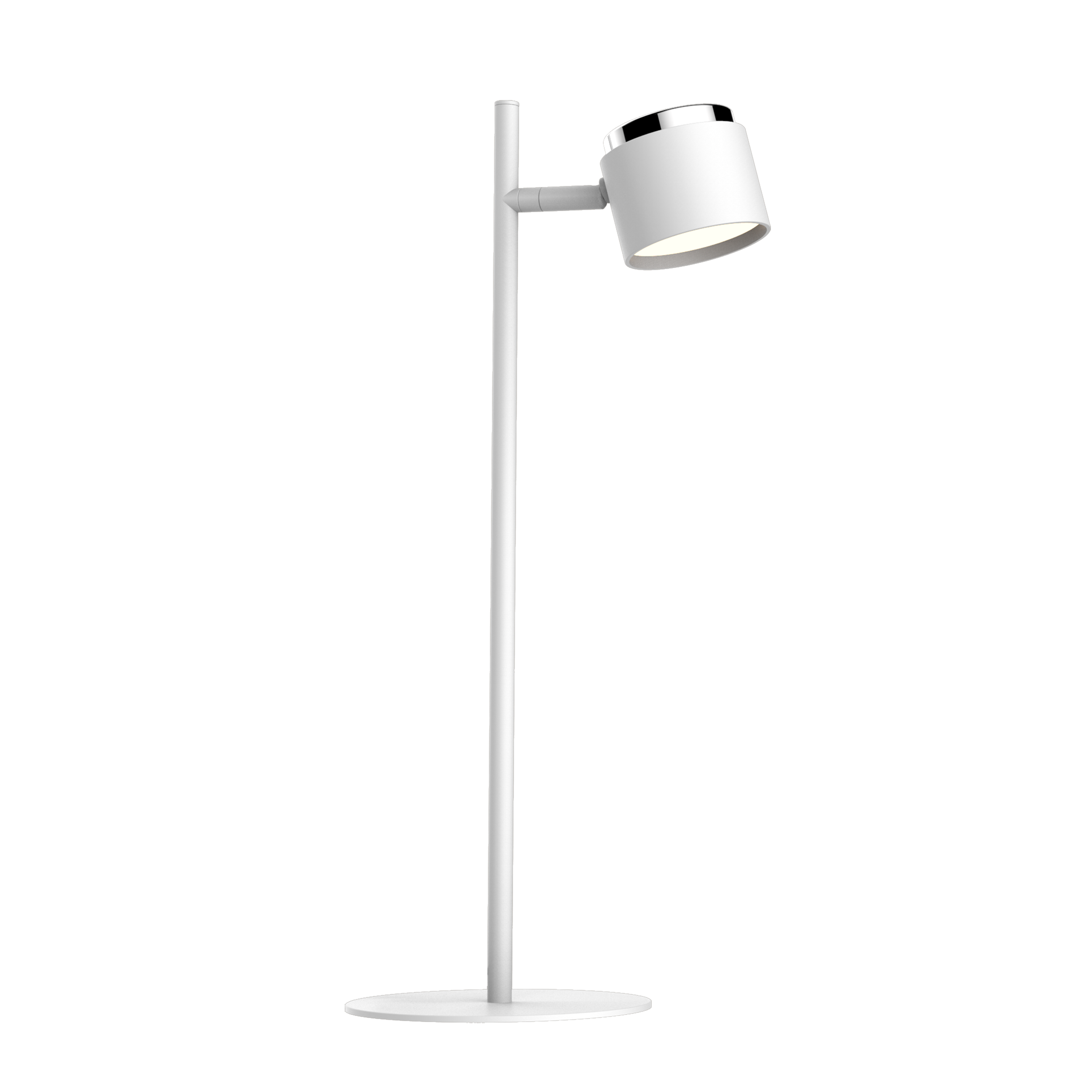 Lampka biurkowa Kubik biała LED Polux