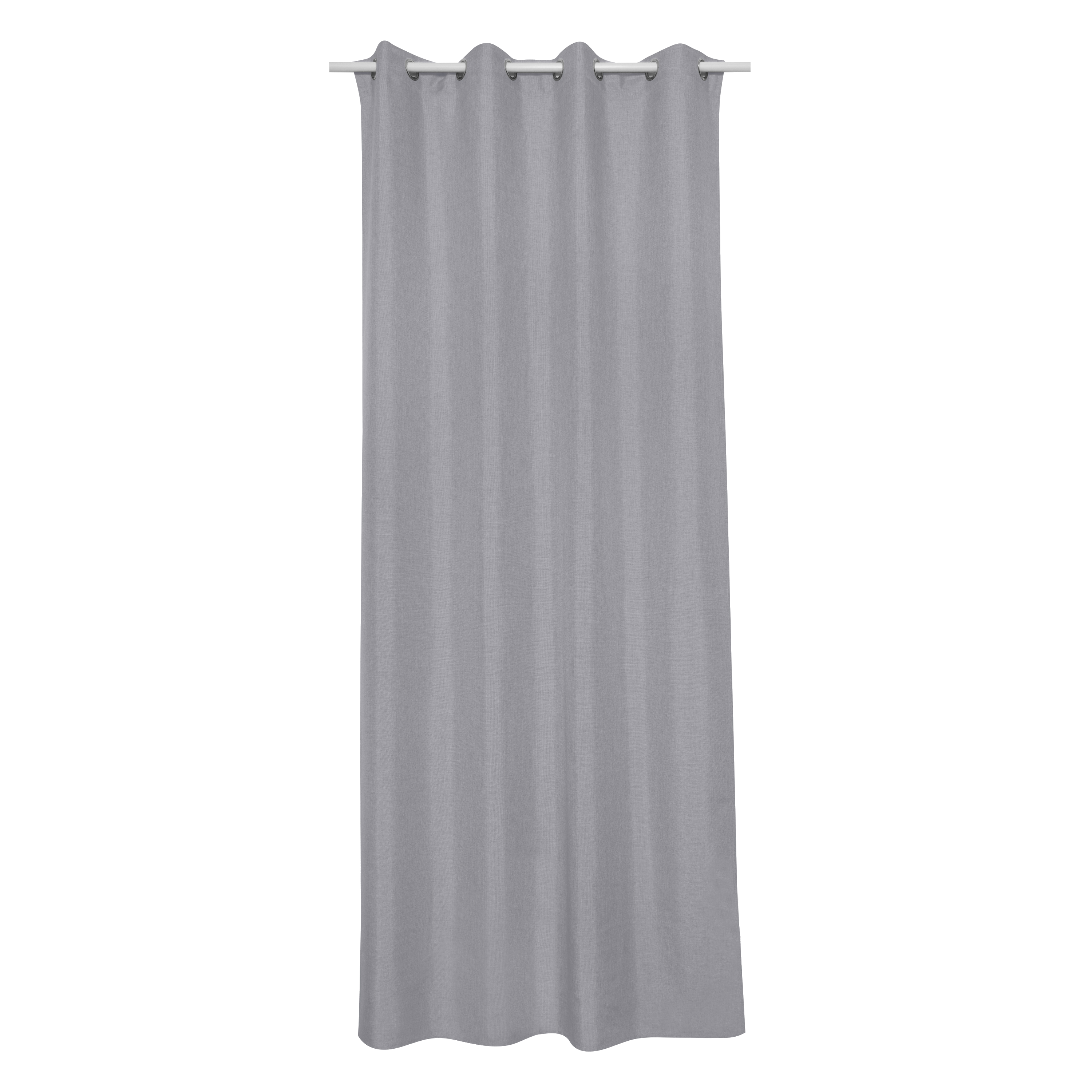 Cortina  ollaos Looks  INSPIRE liso gris granito de 140x280cm - 7