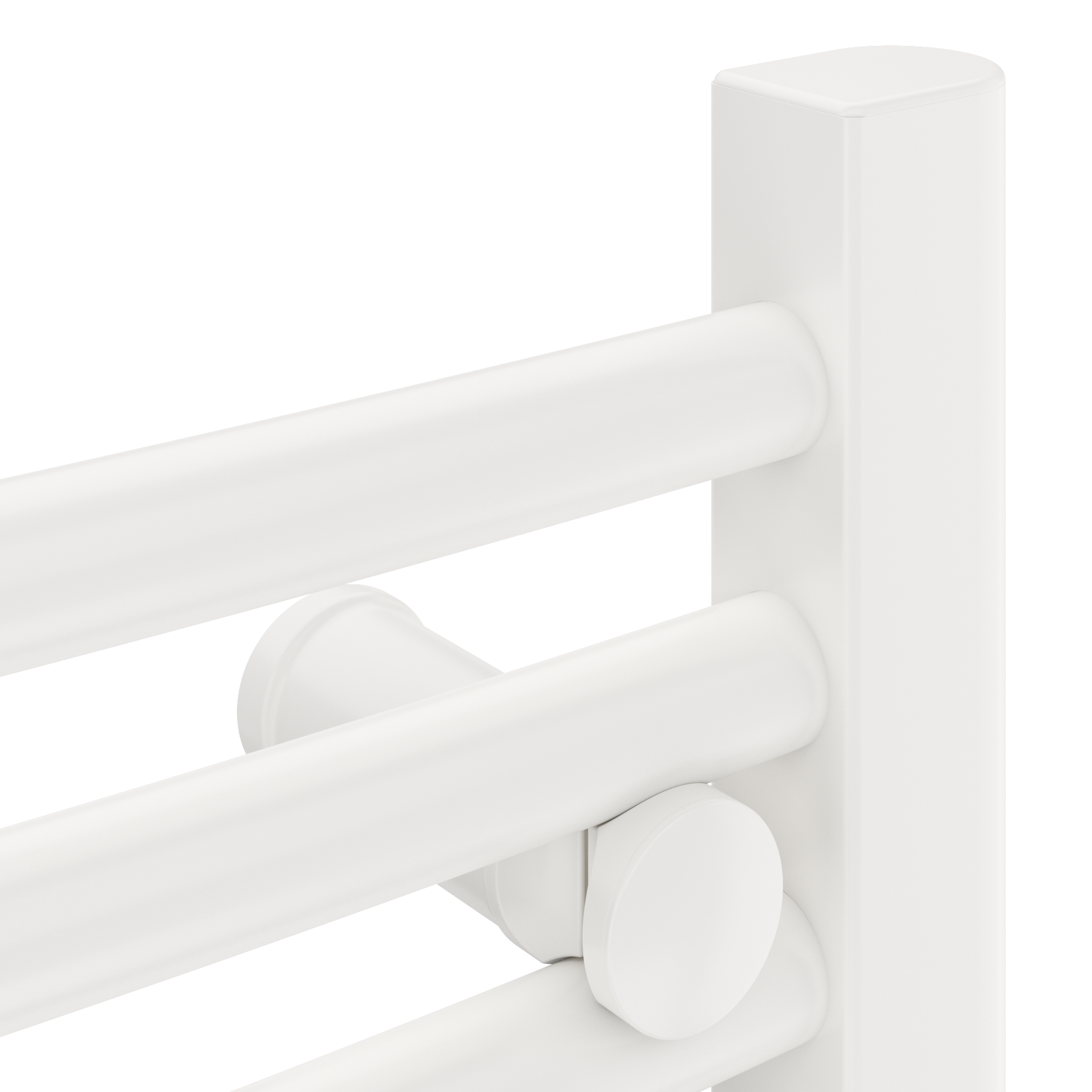 Grzejnik 80.3x55 cm Biały 415W Roz 50cm 6 Bar EQUATION - 12