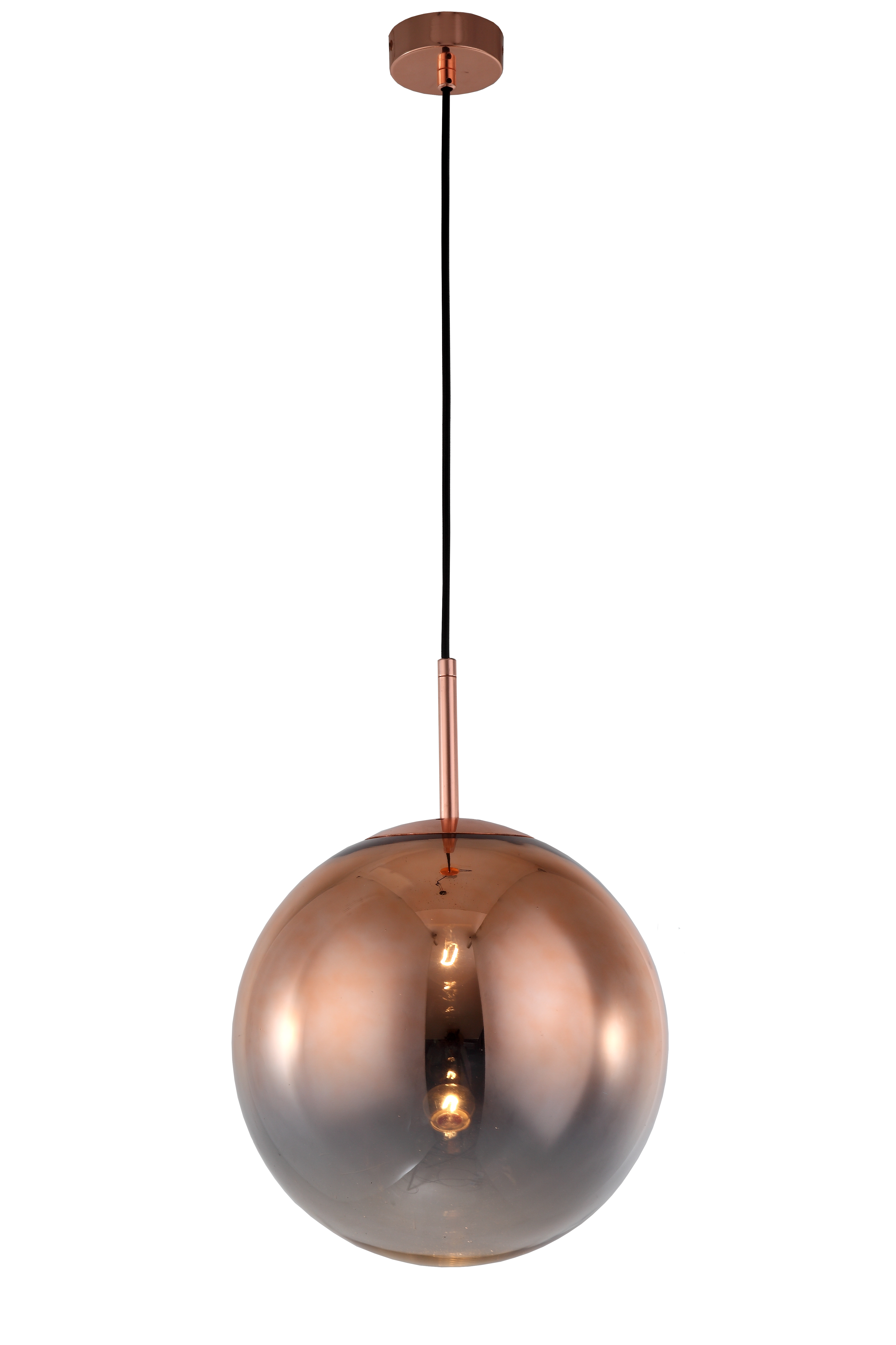 Lampa wisząca Palla miedziana E14 Light Prestige