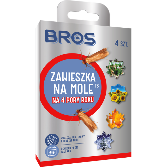 Zawieszka na mole '4 pory roku' 4szt. Bros