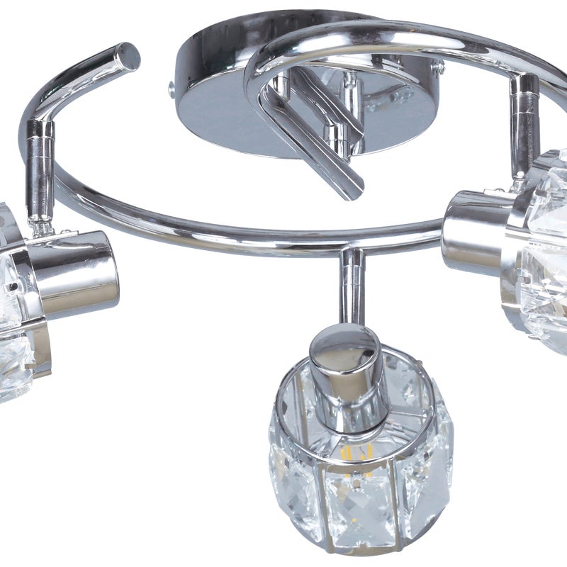 Plafon spirala Crownie chrom E14 Reality