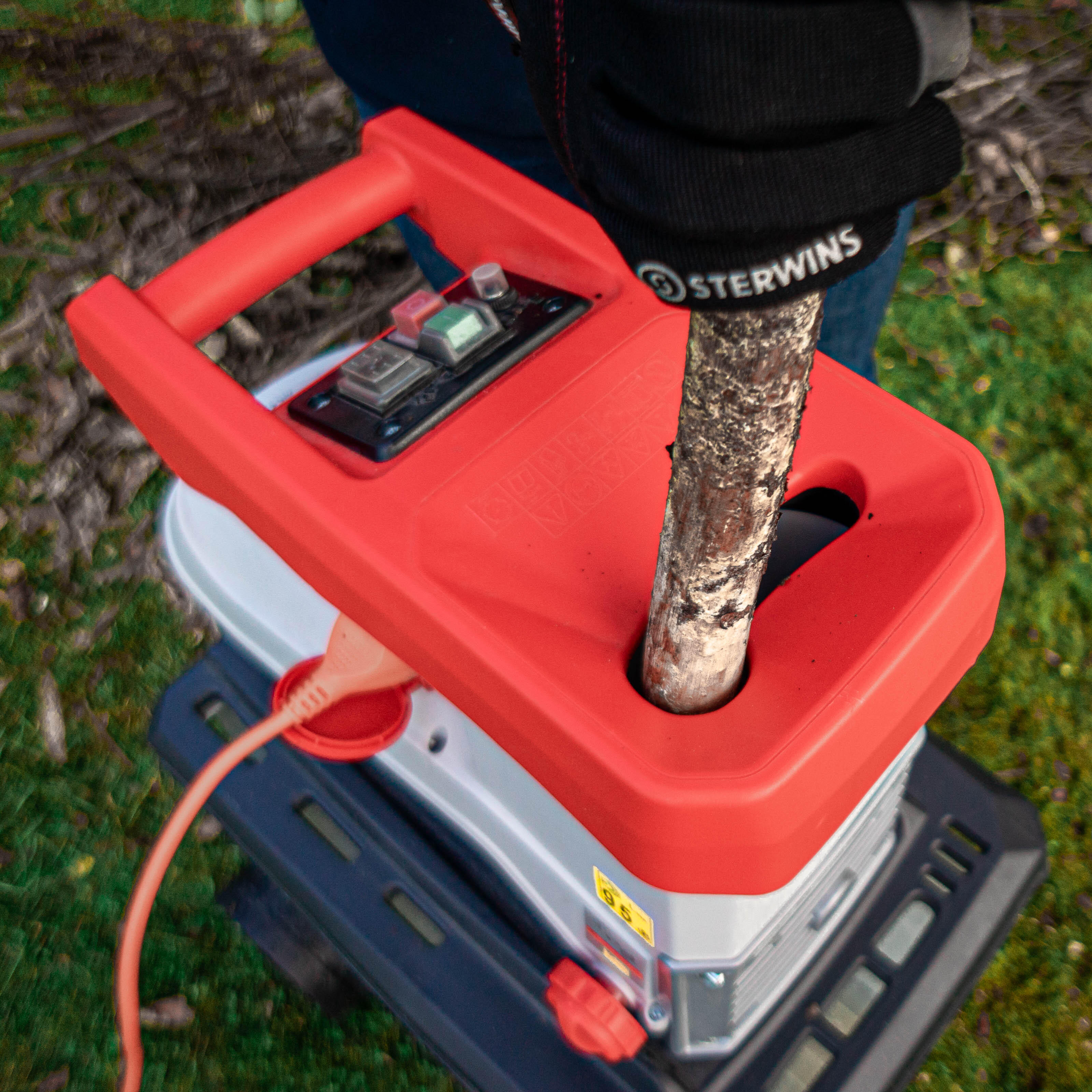 Biotrituratore elettrico STERWINS ESH2-45 50 l 2800 W - 3