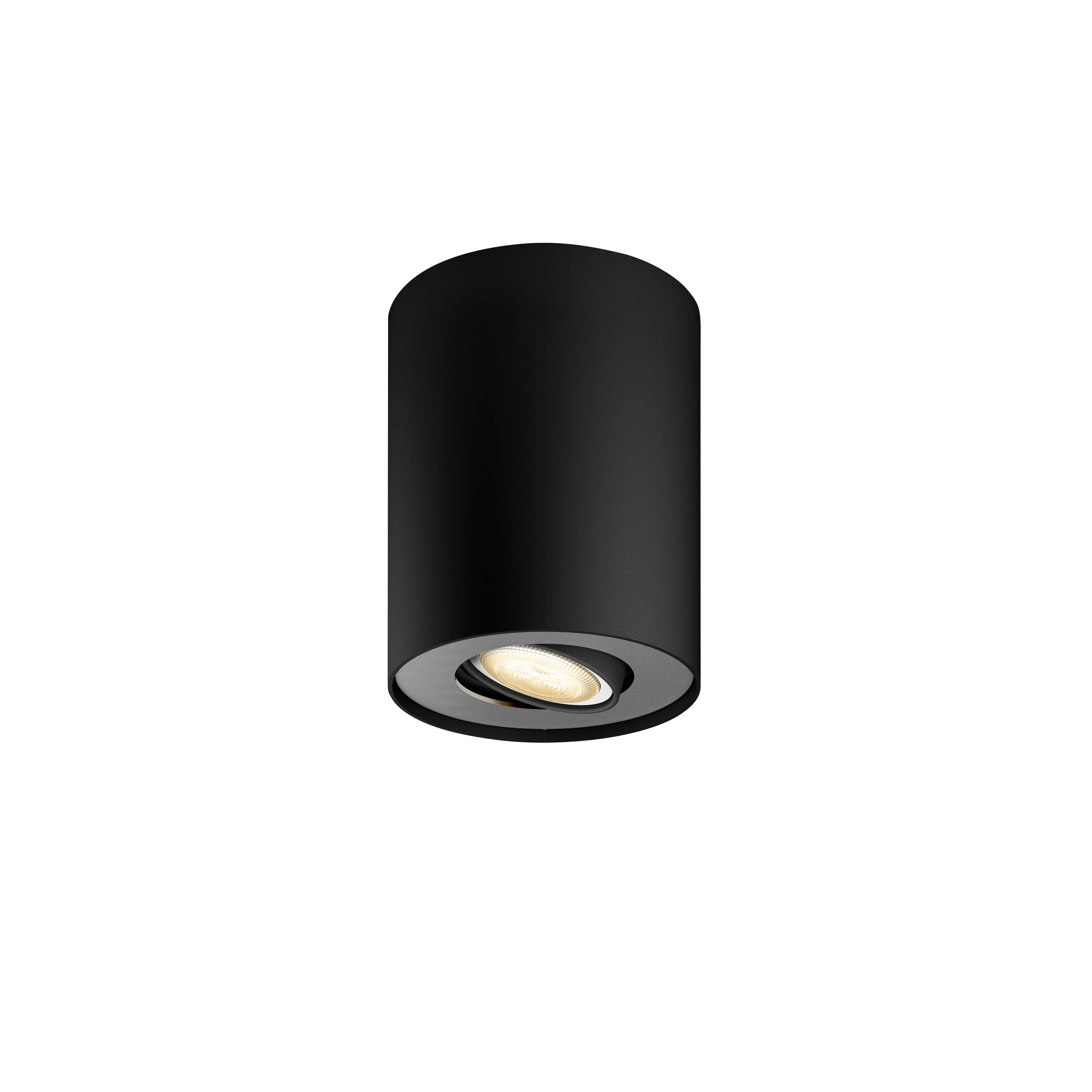 Oprawa natynkowa Pillar czarna GU10 Philips Hue