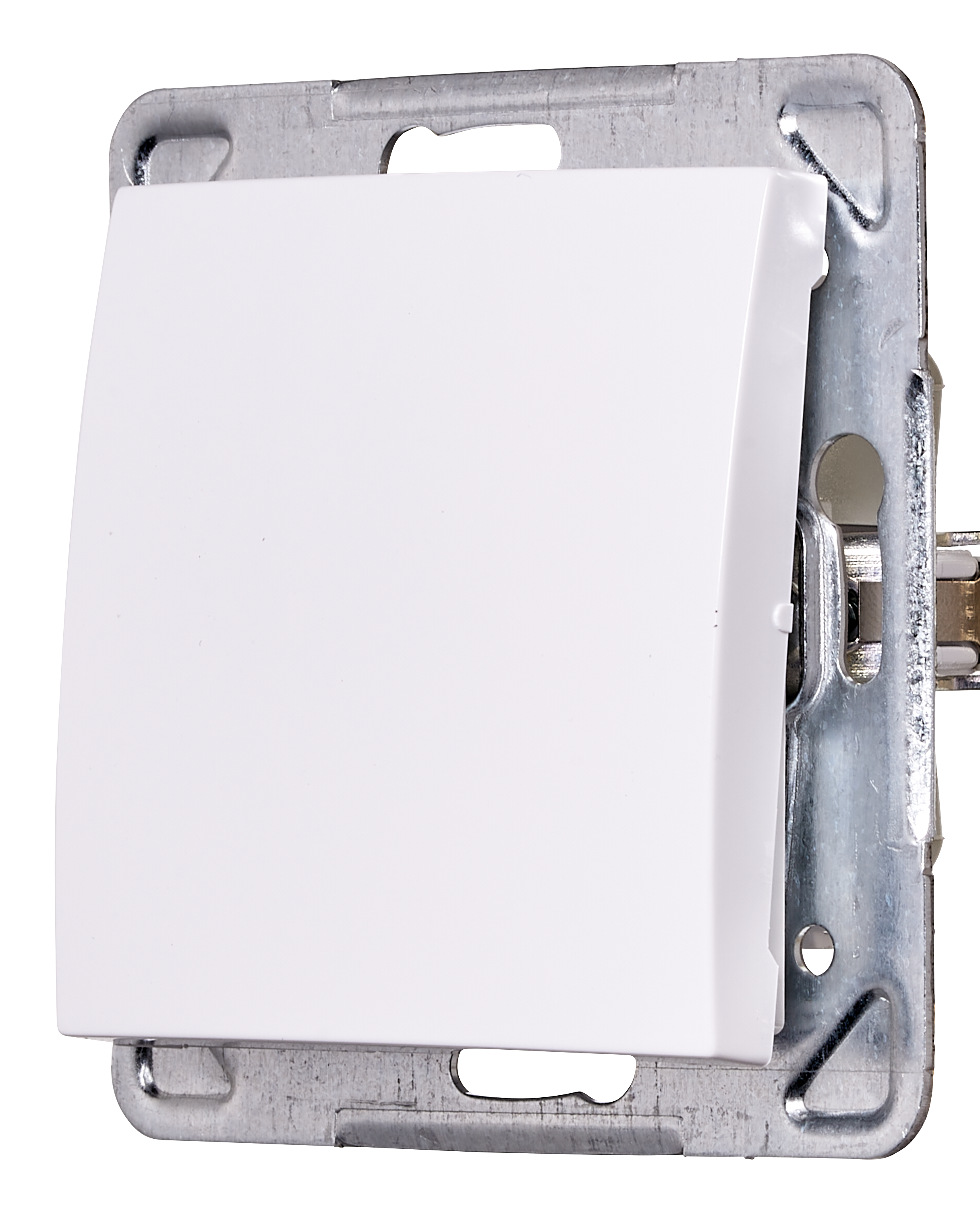 Włącznik pojedynczy IMPRESJA Biały OSPEL - 8