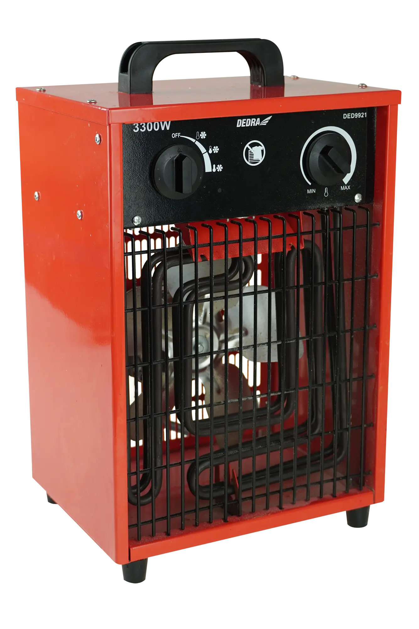 Nagrzewnica wentylatorowa 2 w 1 3.3kW DEDRA