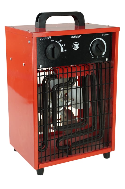Nagrzewnica wentylatorowa 2 w 1 3.3kW DEDRA