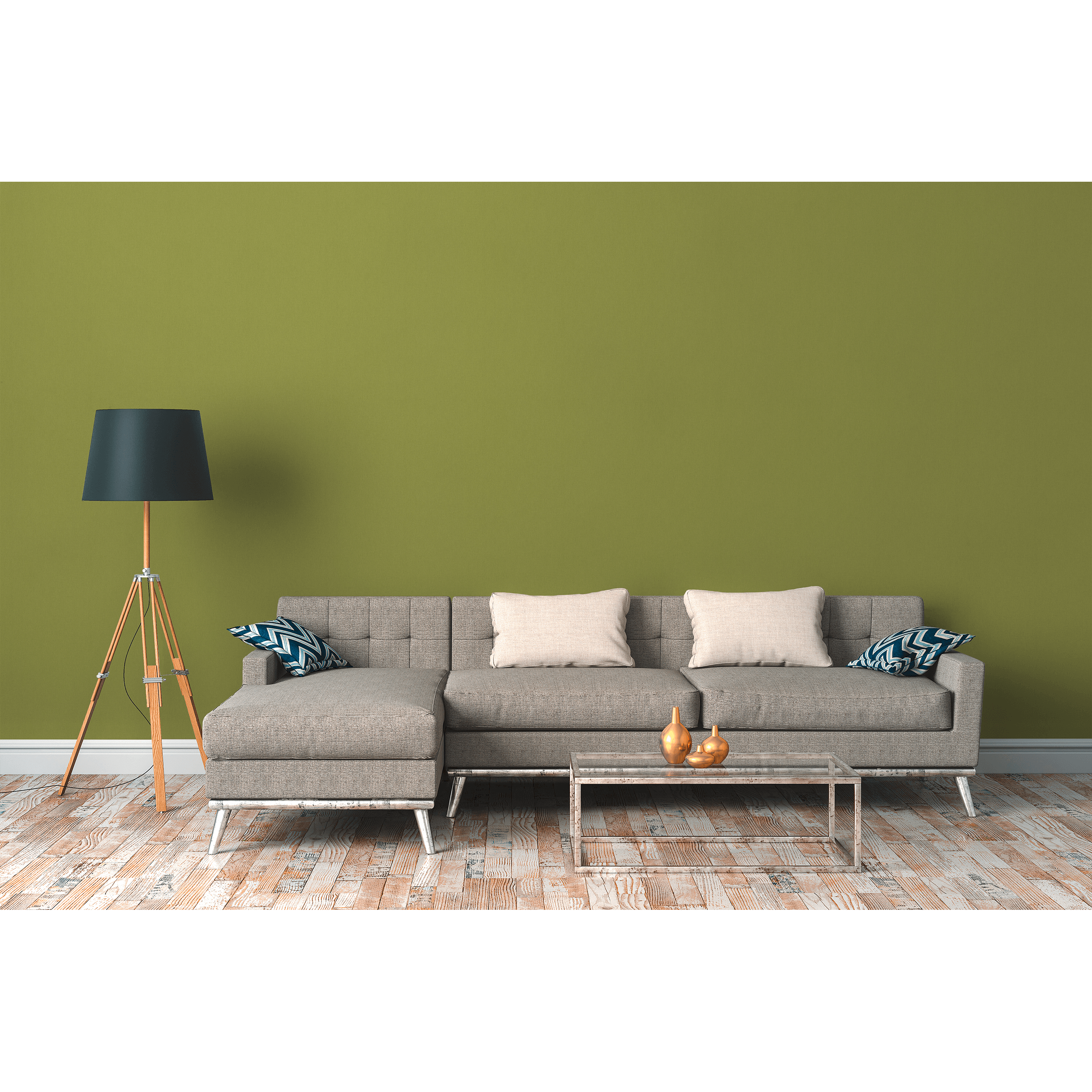 Tapeta Floral Impression 377499 jasnozielona winylowa na flizelinie