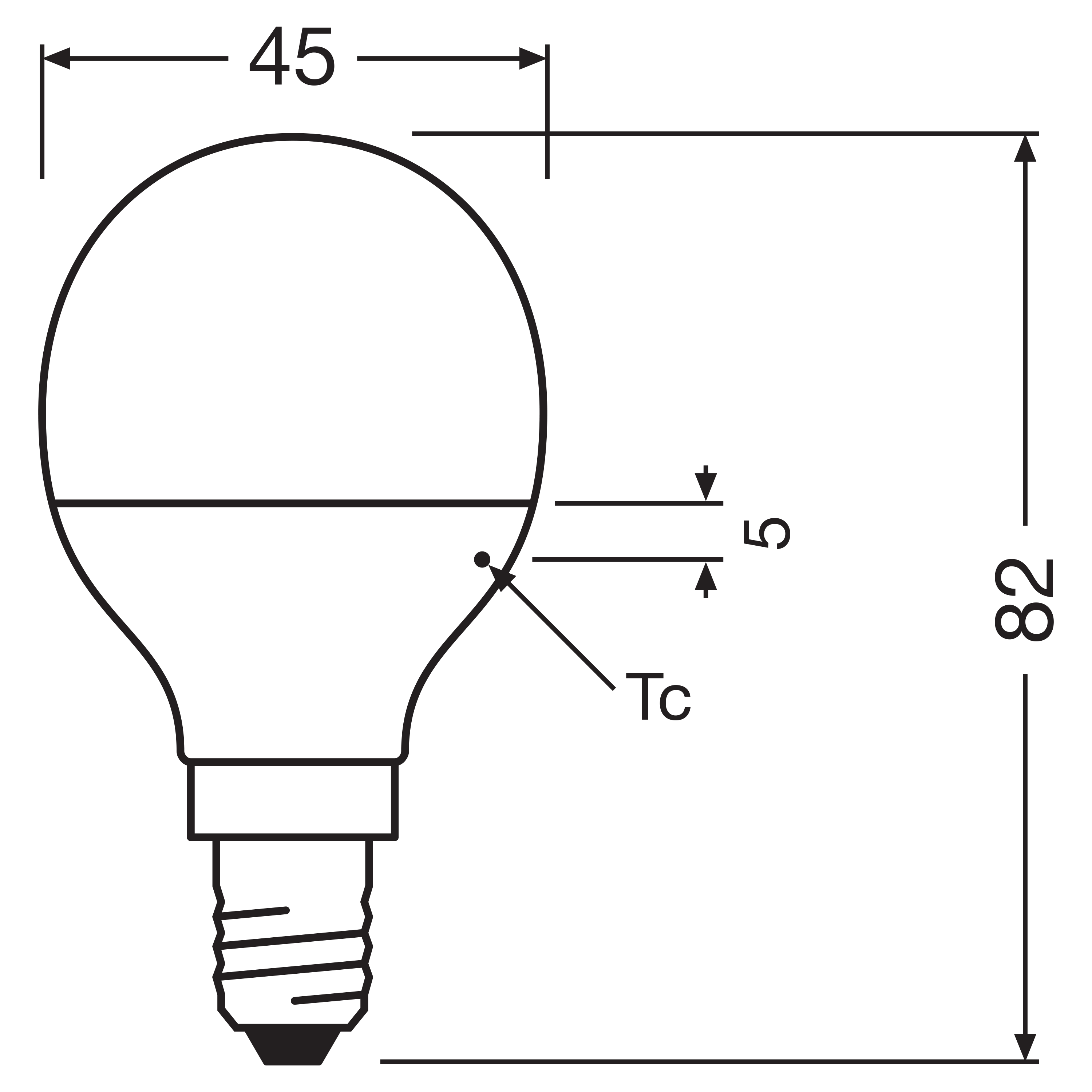 Żarówka LED 3 szt. E14 4,9W 470 lm Ciepła OSRAM - 2