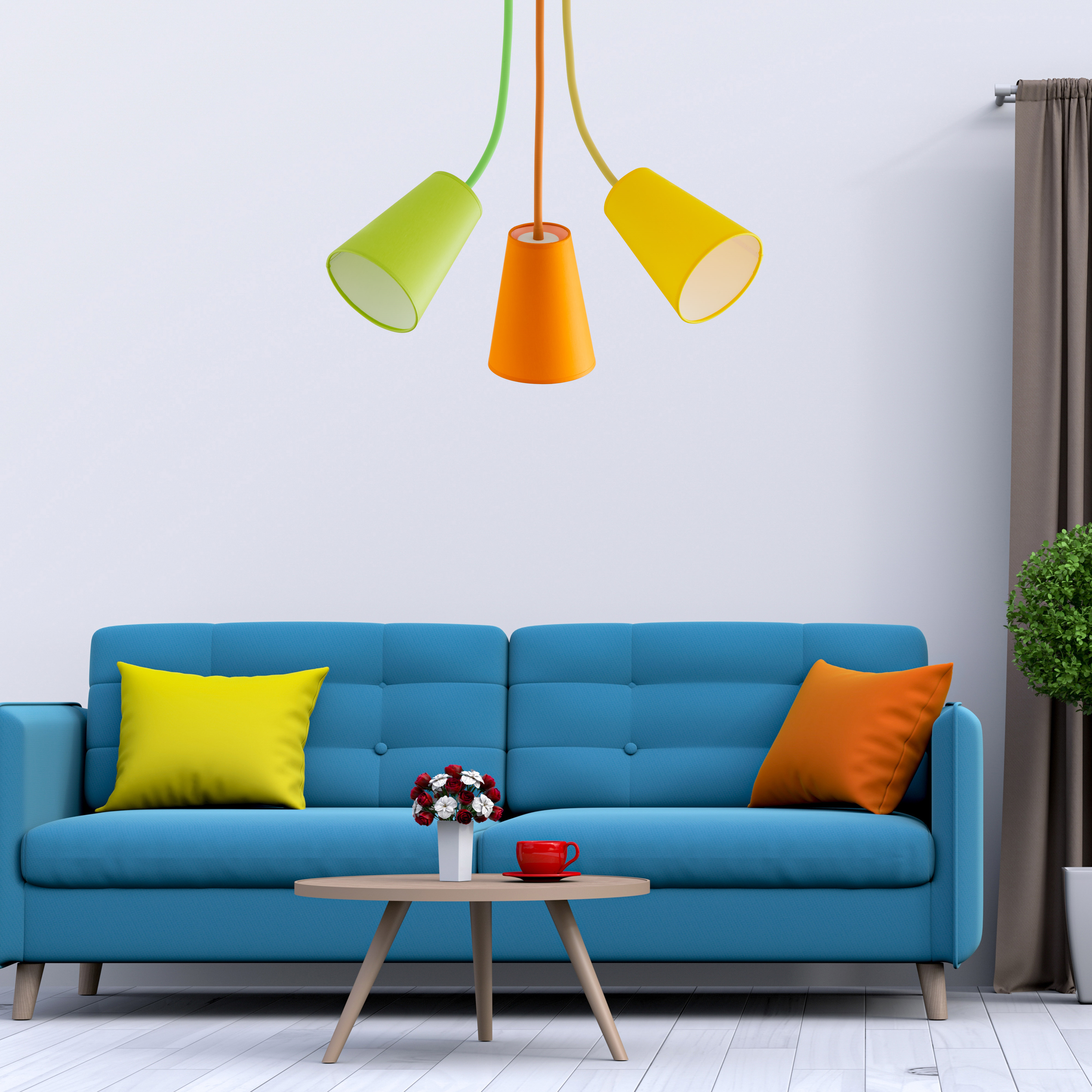 Lampa wisząca Wire E27 TK Lighting - 3