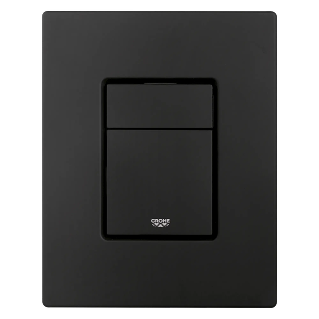 Przycisk spłukujący podwójny Even czarny matowy Grohe