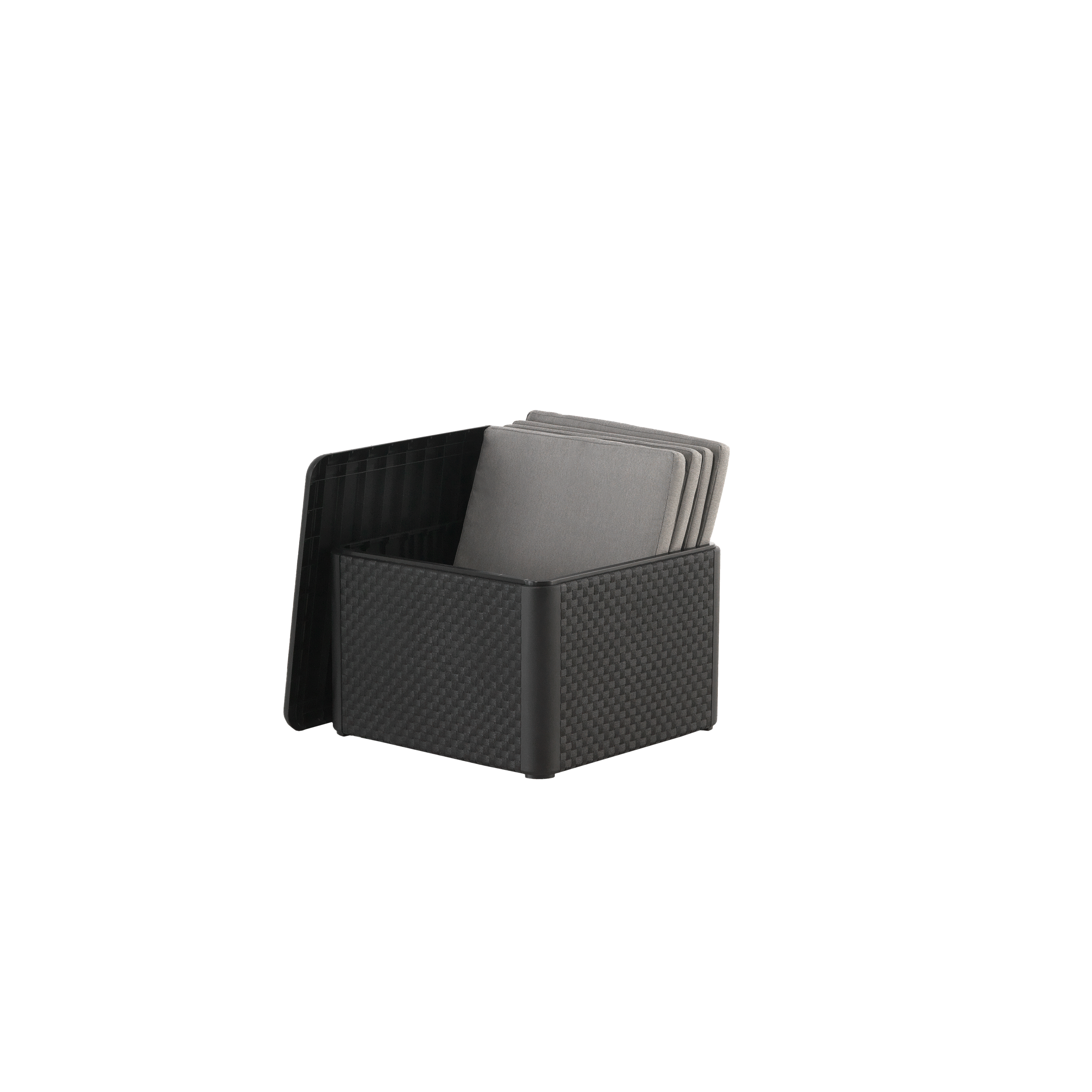 Set de sofás y mesa baja NATERIAL Novo de resina para 4 personas - 6