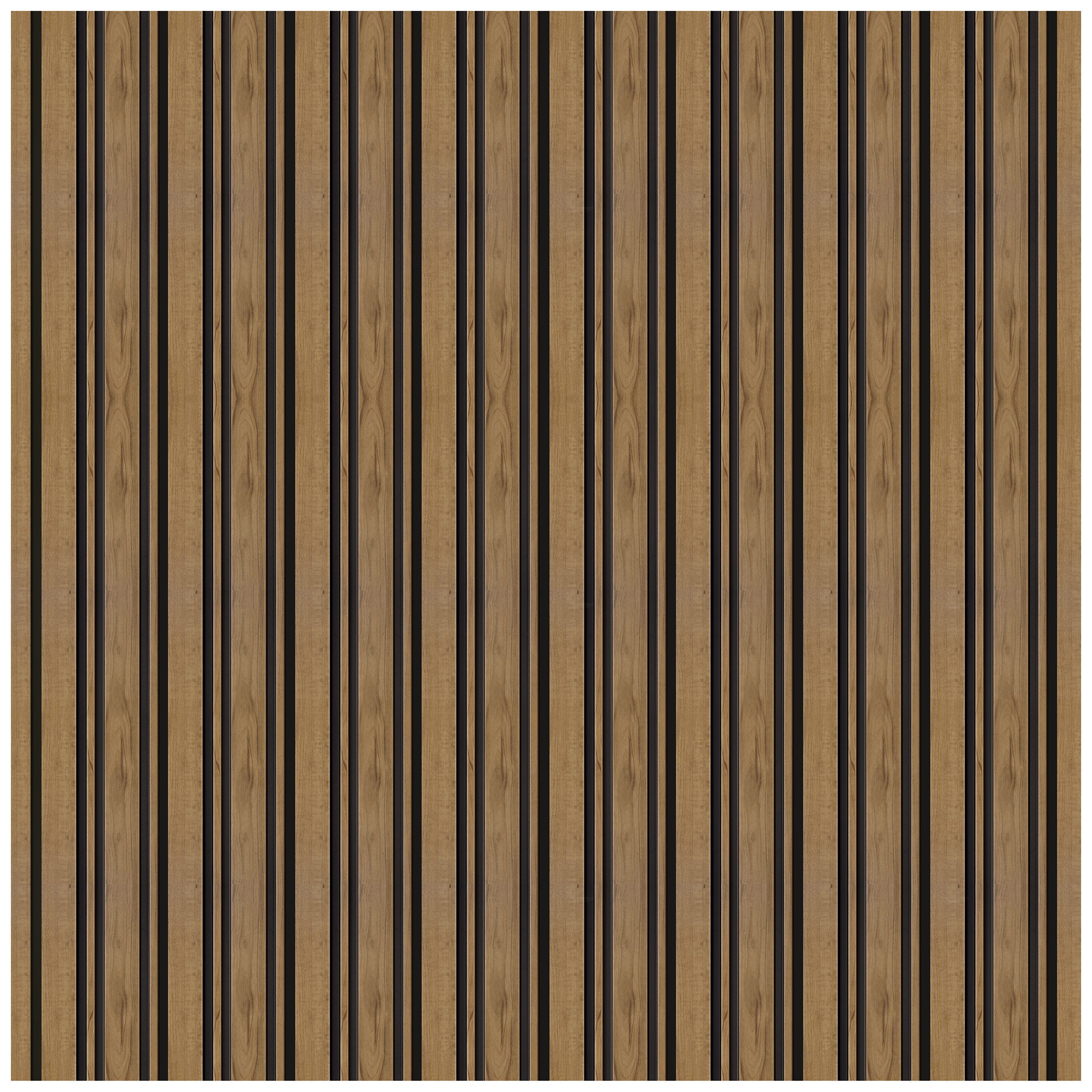 Panele ścienne 3D Lamel PCV Lineo 3 Marron 4 lamele - 2