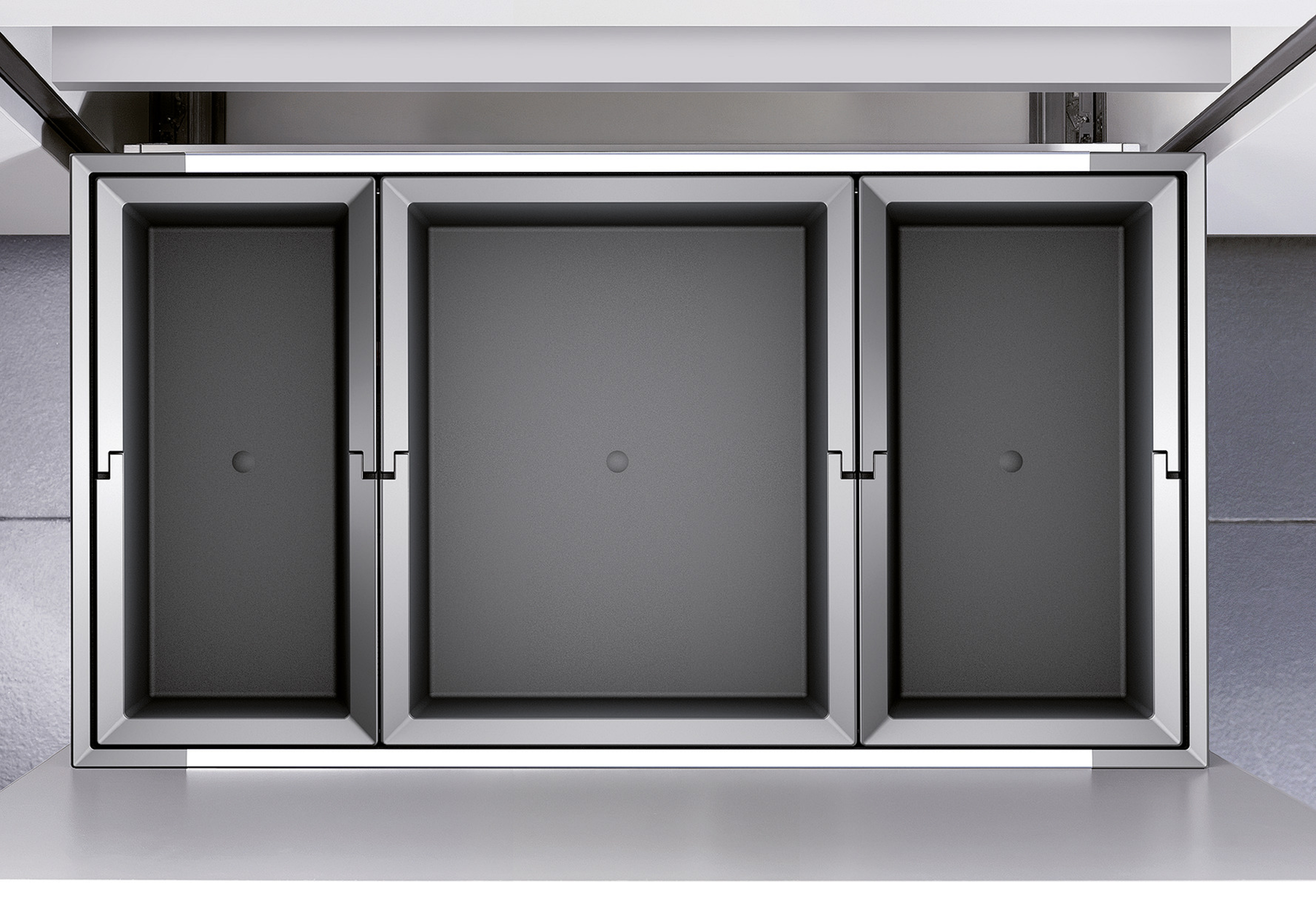 Kosz na śmieci do zabudowy Flexon II 80 30 +19 + 16 l Blanco - 3