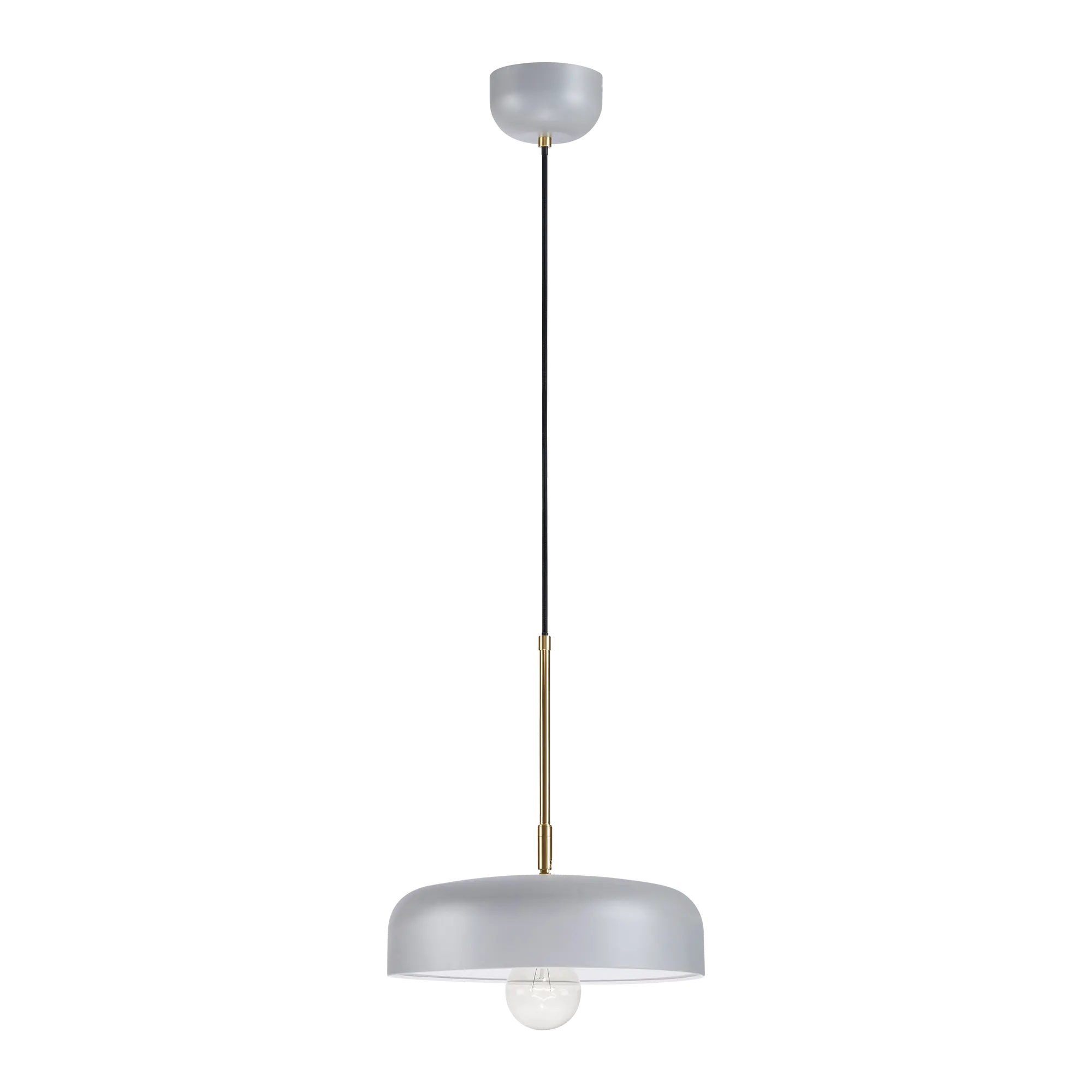 Lampa wisząca Caen szaro-złota E27 Markslojd