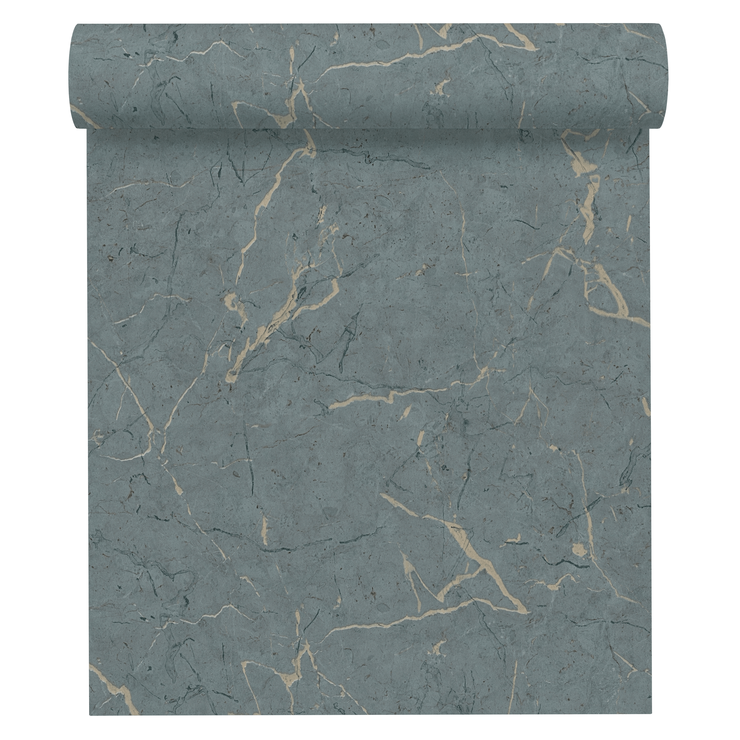 Tapeta Metropolitan 378551 zielona winylowa na flizelinie