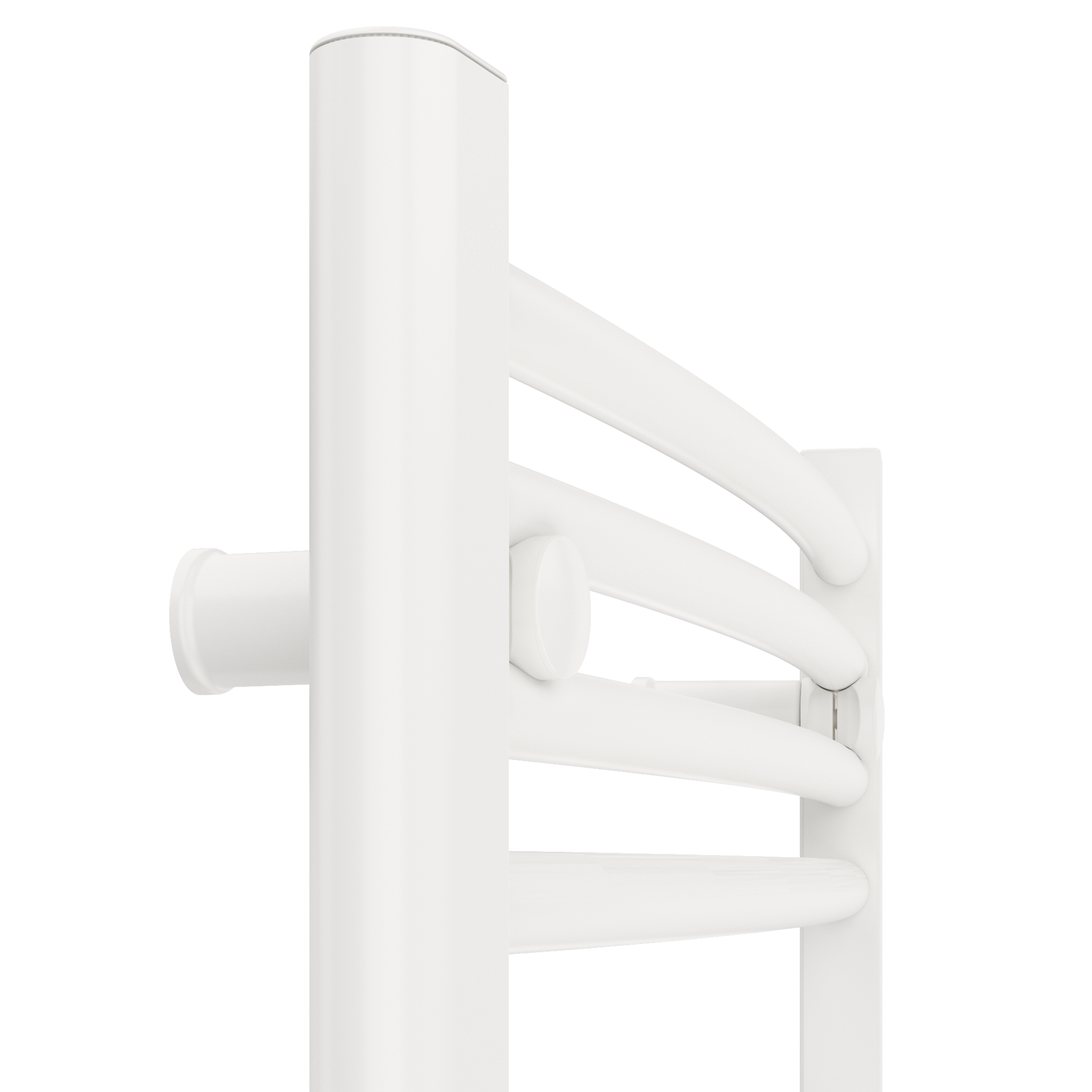 Grzejnik 80.3x55 cm Biały 415W Roz 50cm 6 Bar EQUATION - 10