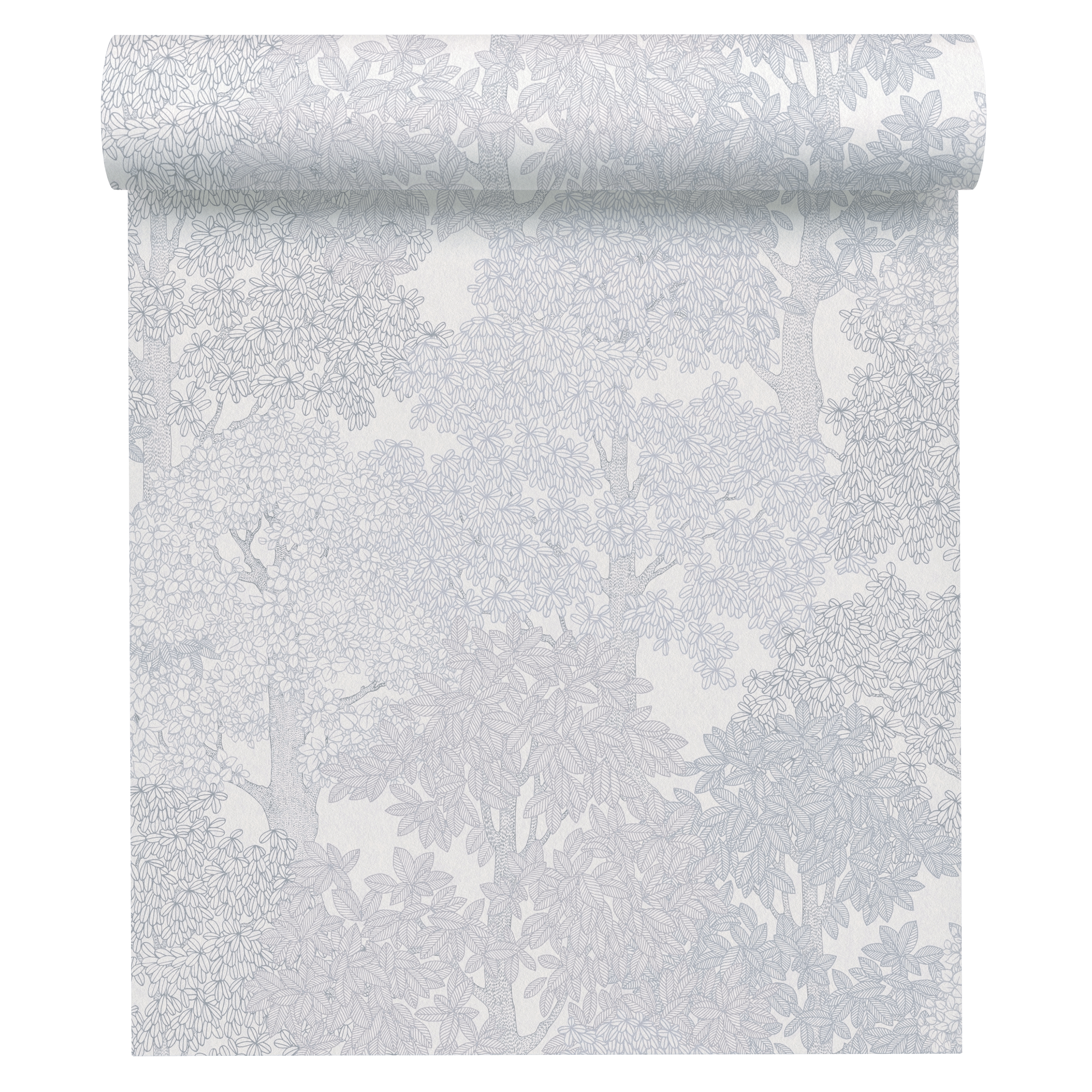 Tapeta Floral Impression 377536 szara winylowa na flizelinie