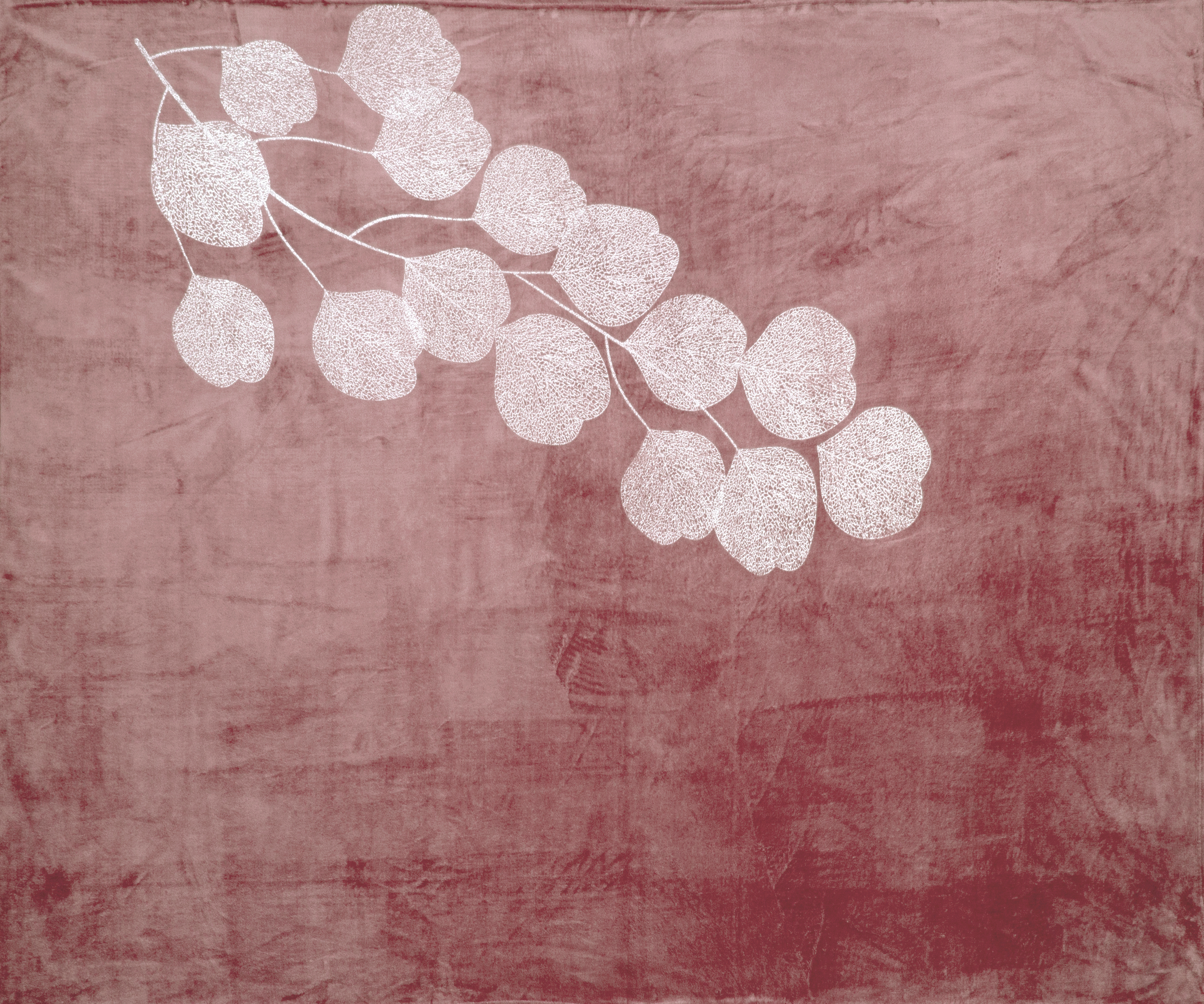 Koc Ginko różowy 150 x 200 cm - 5
