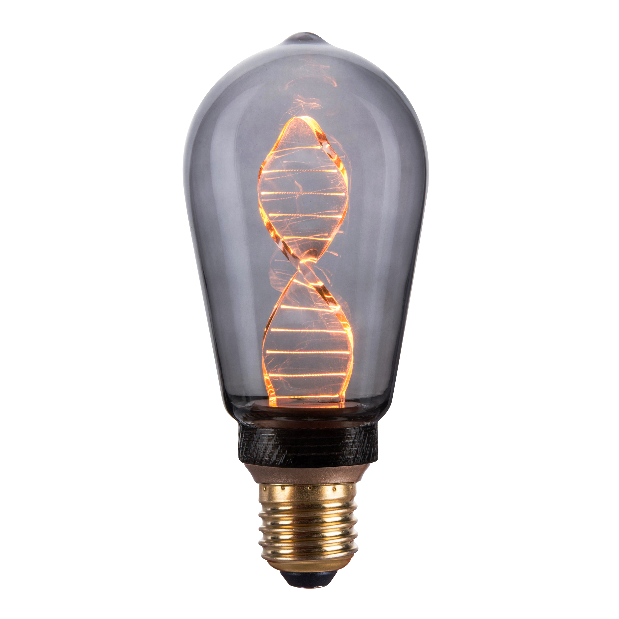 Żarówka dekoracyjna LED E27 3.5 W 60 lm czarna Polux - 4